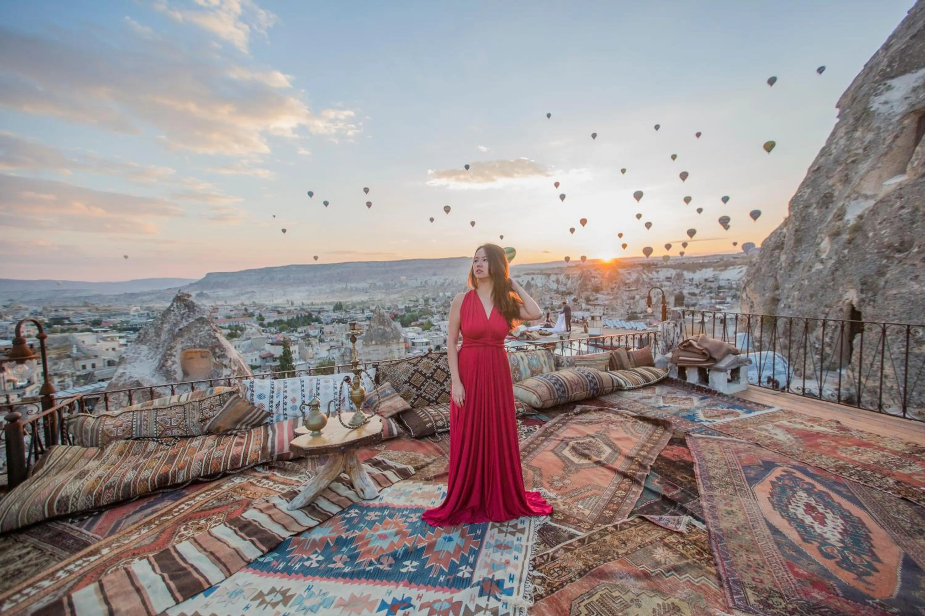 Sunrise in Koza Cave Hotel