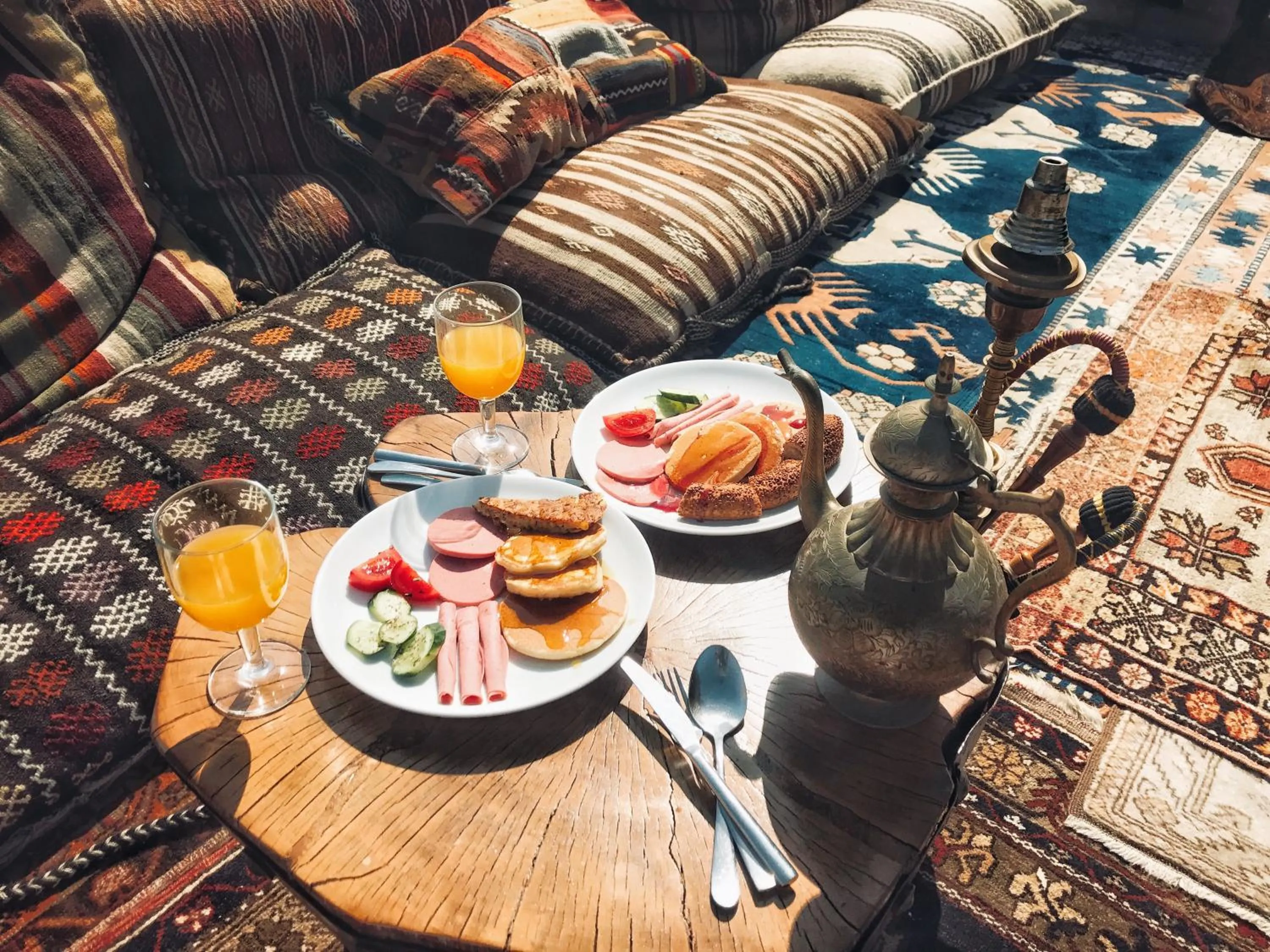 Breakfast in Koza Cave Hotel