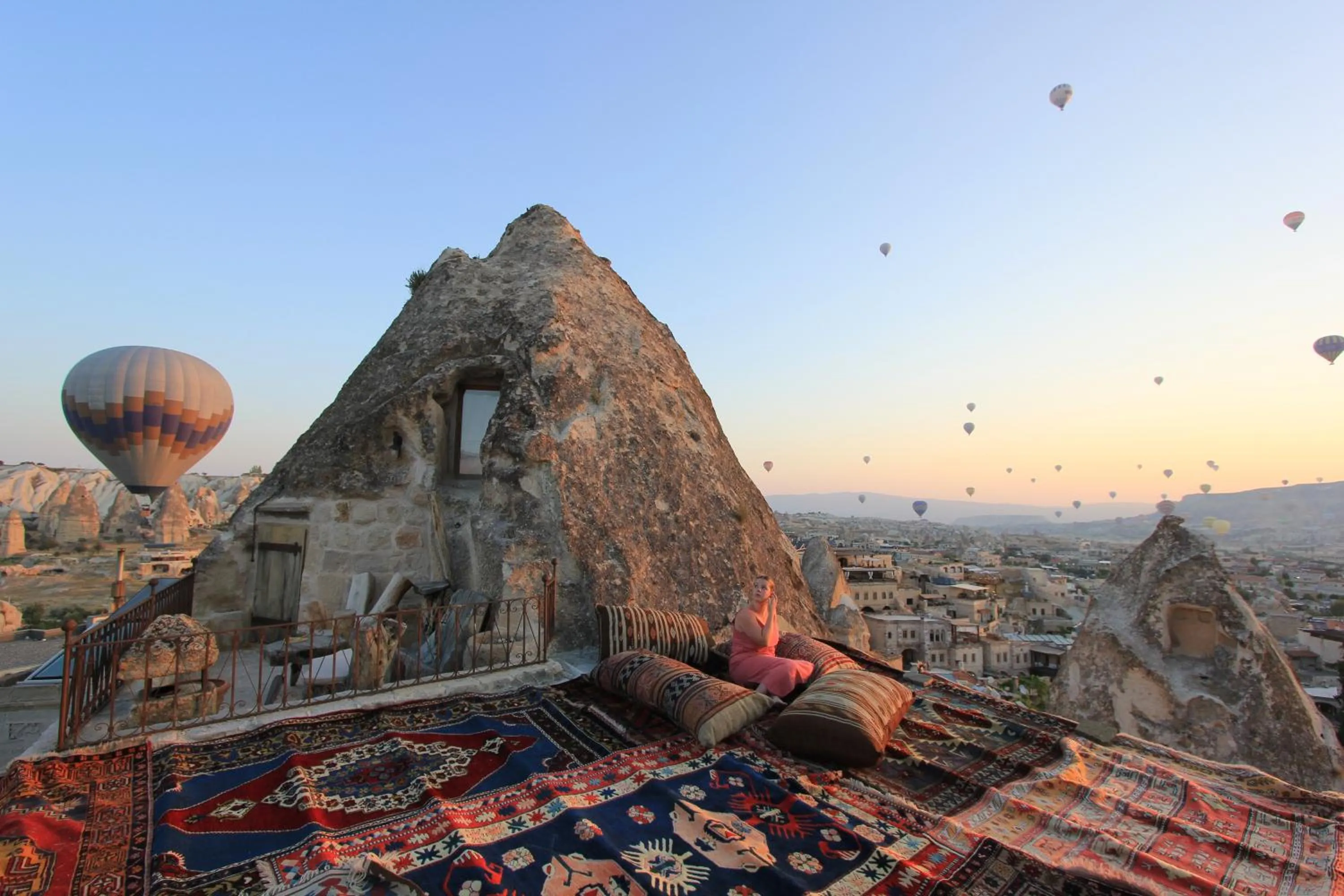 Mountain view in Koza Cave Hotel
