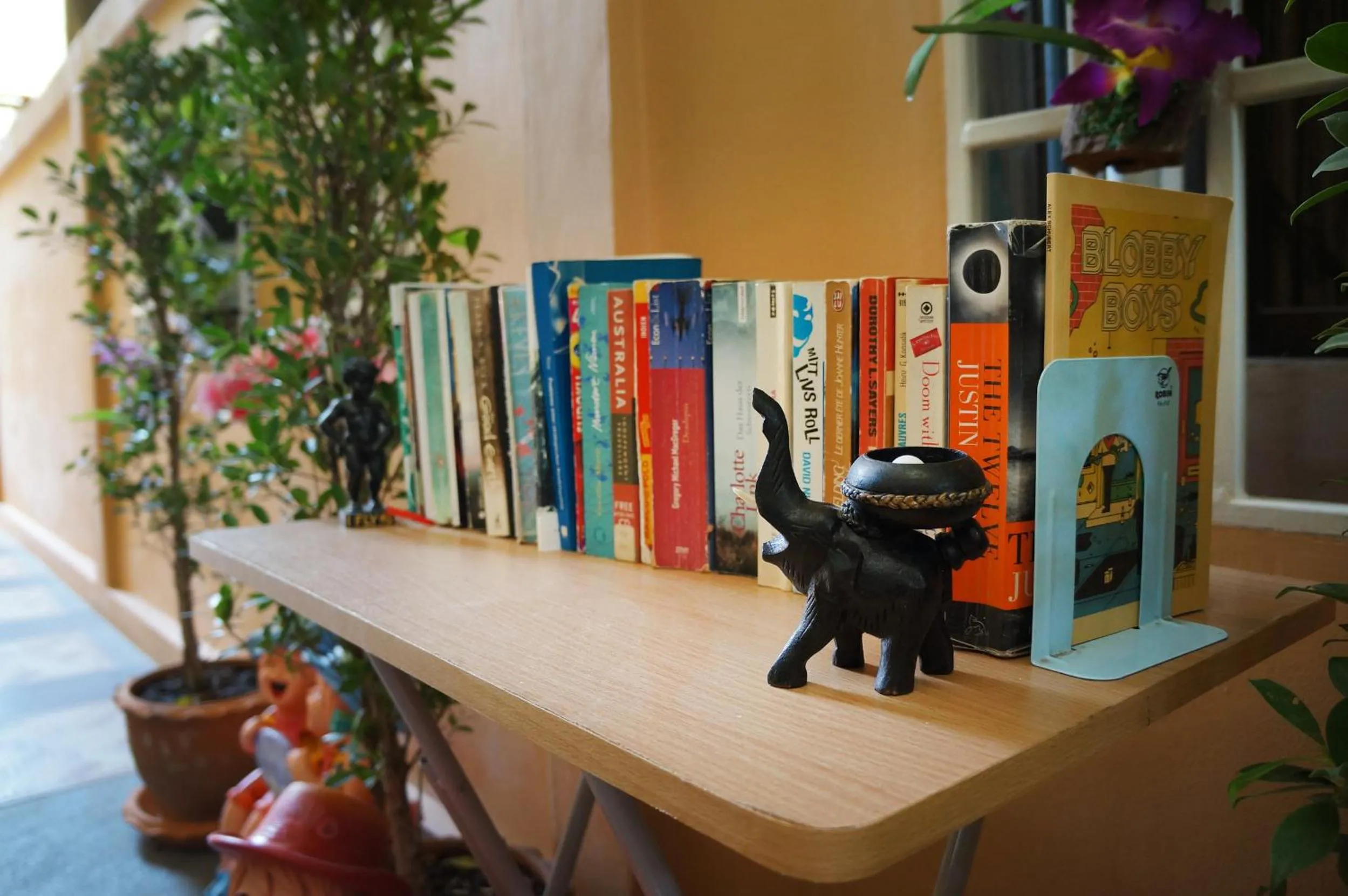 Library in Samsen Sam Place