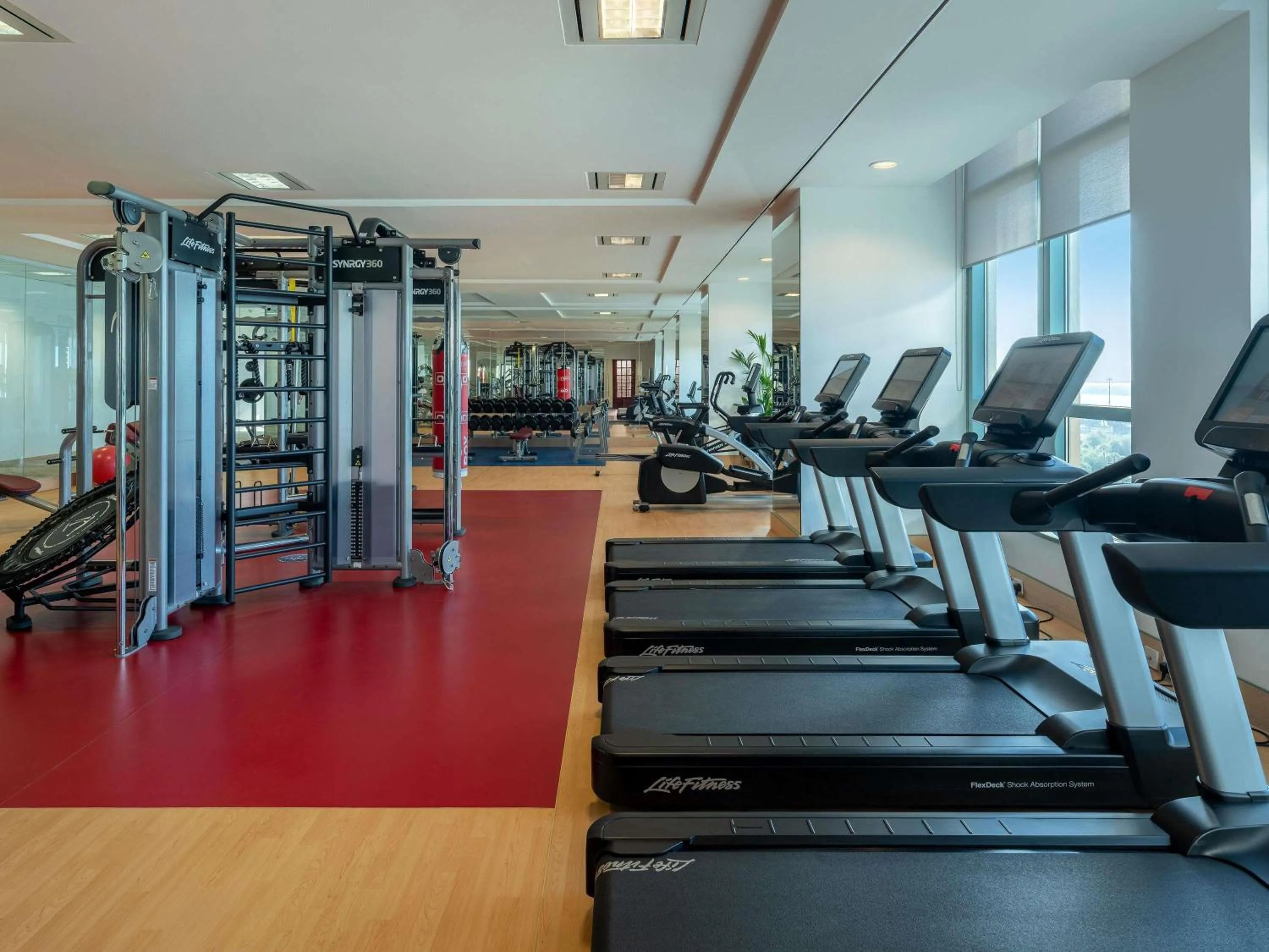 Fitness centre/facilities in Sofitel Abu Dhabi Corniche
