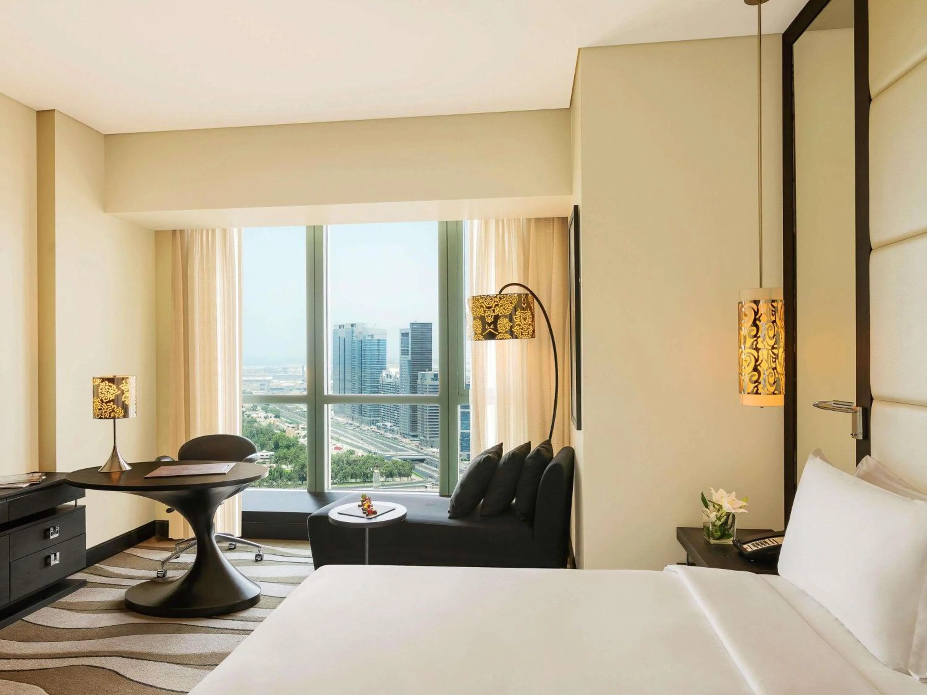 Bedroom, Bed in Sofitel Abu Dhabi Corniche