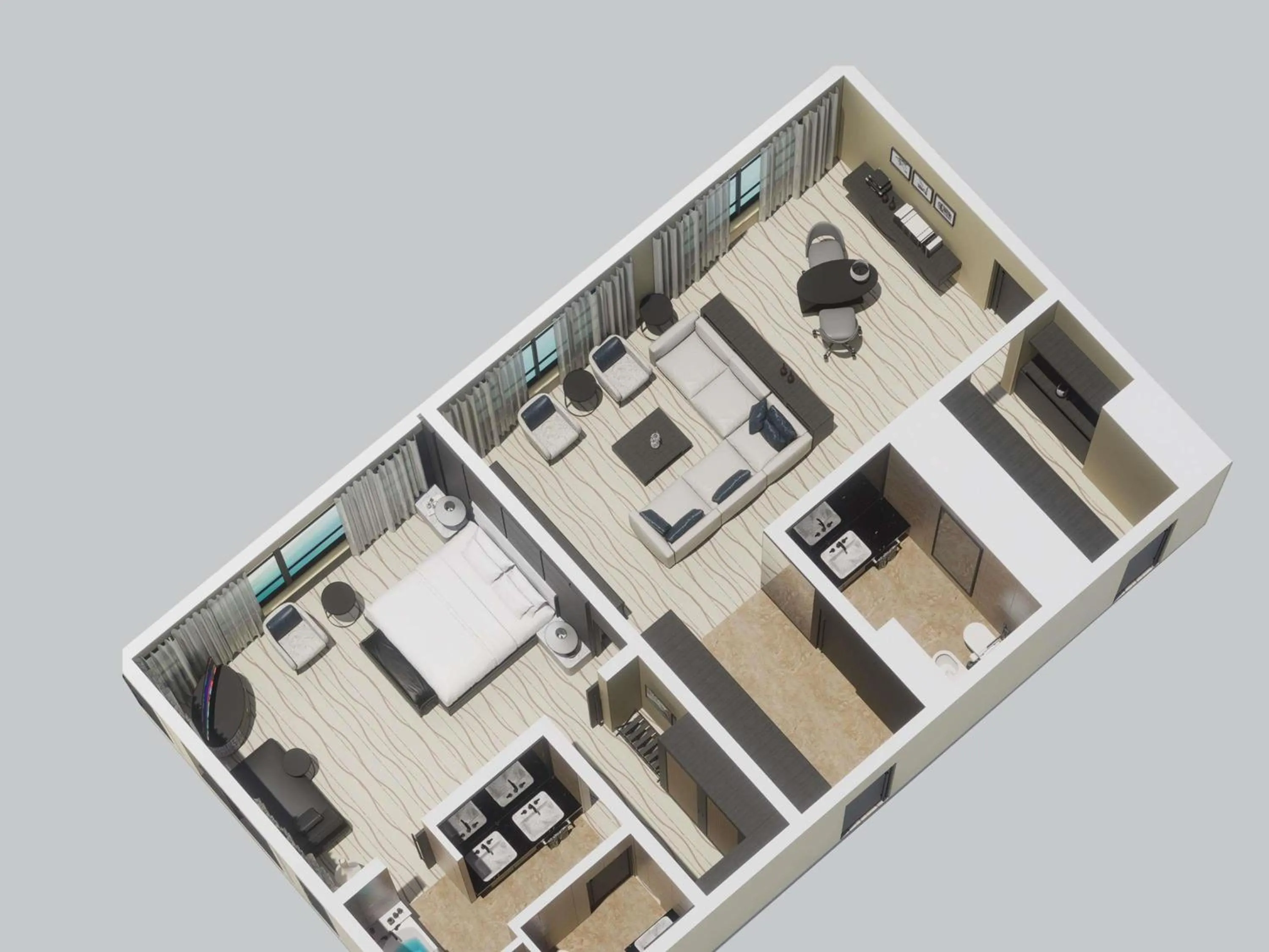 Bedroom in Sofitel Abu Dhabi Corniche