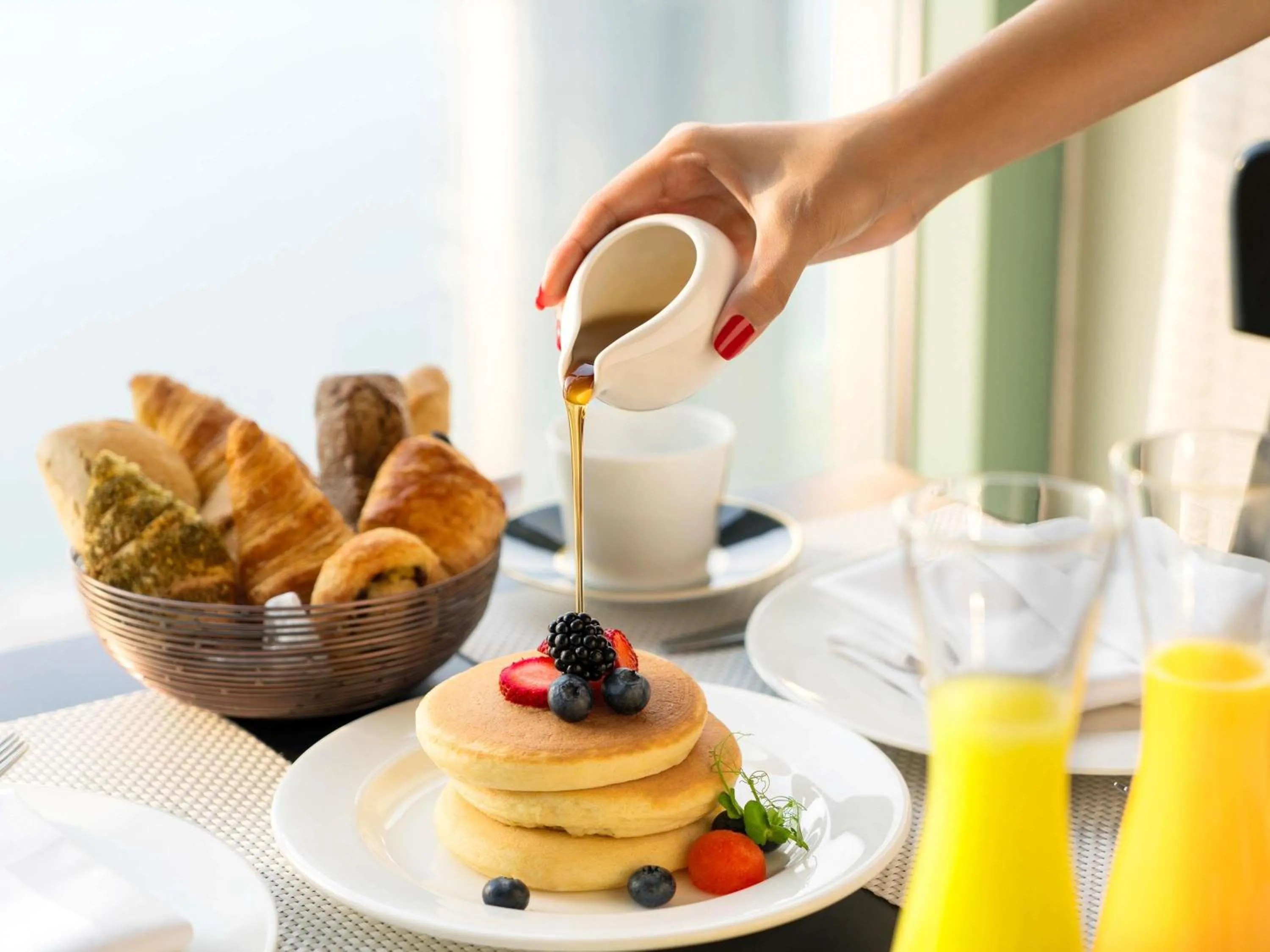 Breakfast in Sofitel Abu Dhabi Corniche