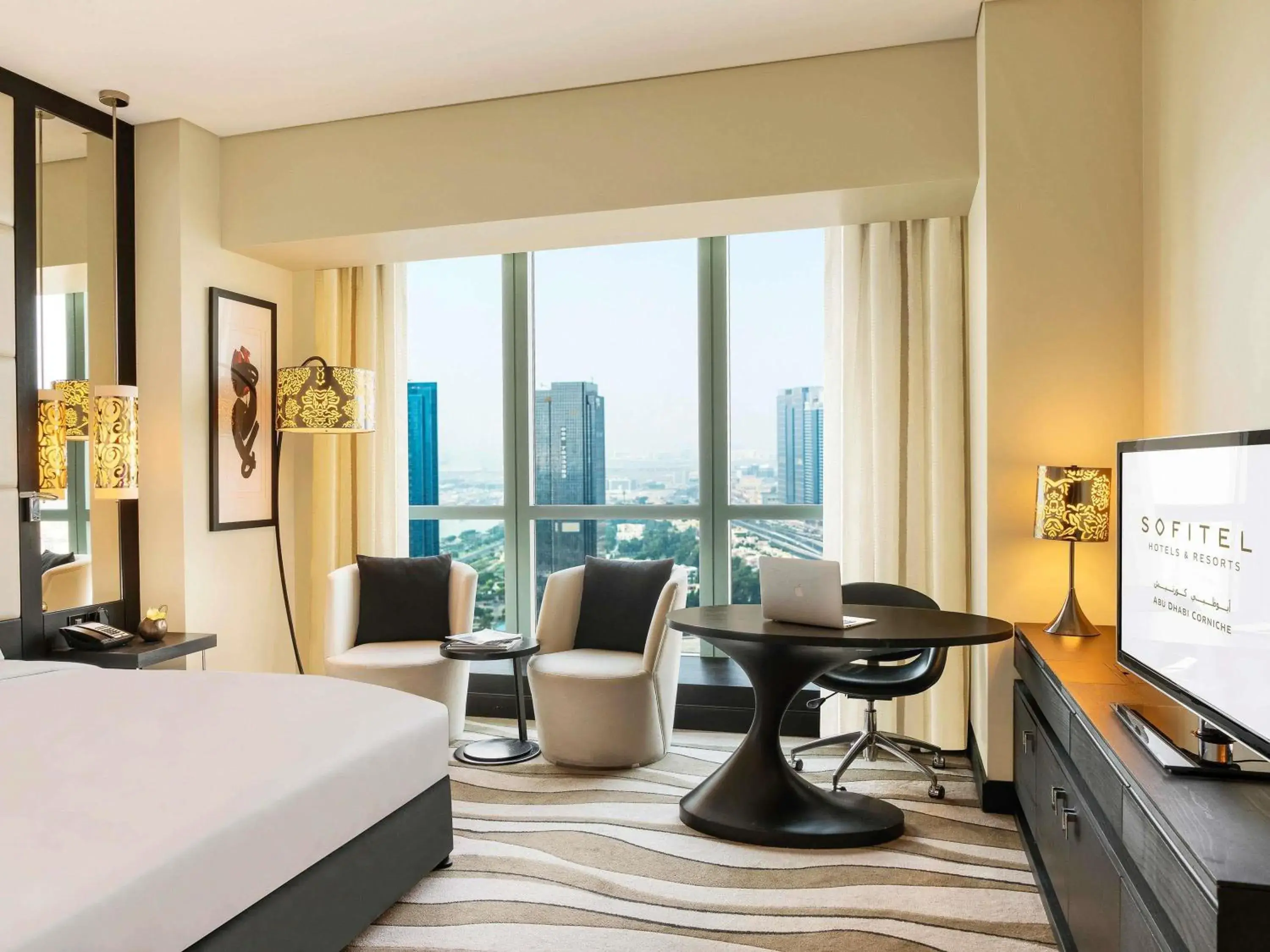 Luxury Club King Room with Club Access and Sea or City View - single occupancy in Sofitel Abu Dhabi Corniche Luxury Club King Room with Club Access and Sea or City View - single occupancy in Sofitel Abu Dhabi Corniche