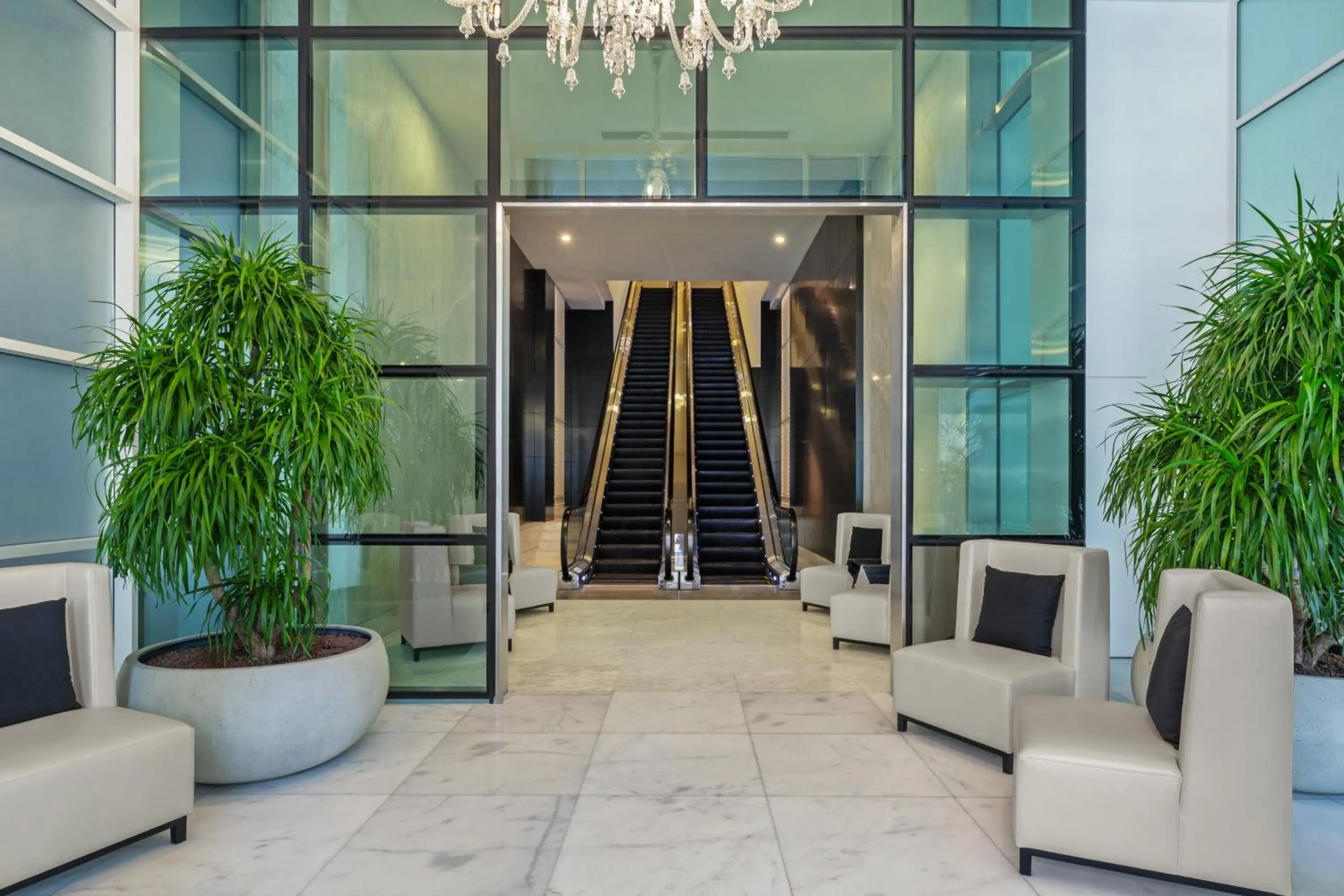 Facade/entrance in Sofitel Abu Dhabi Corniche