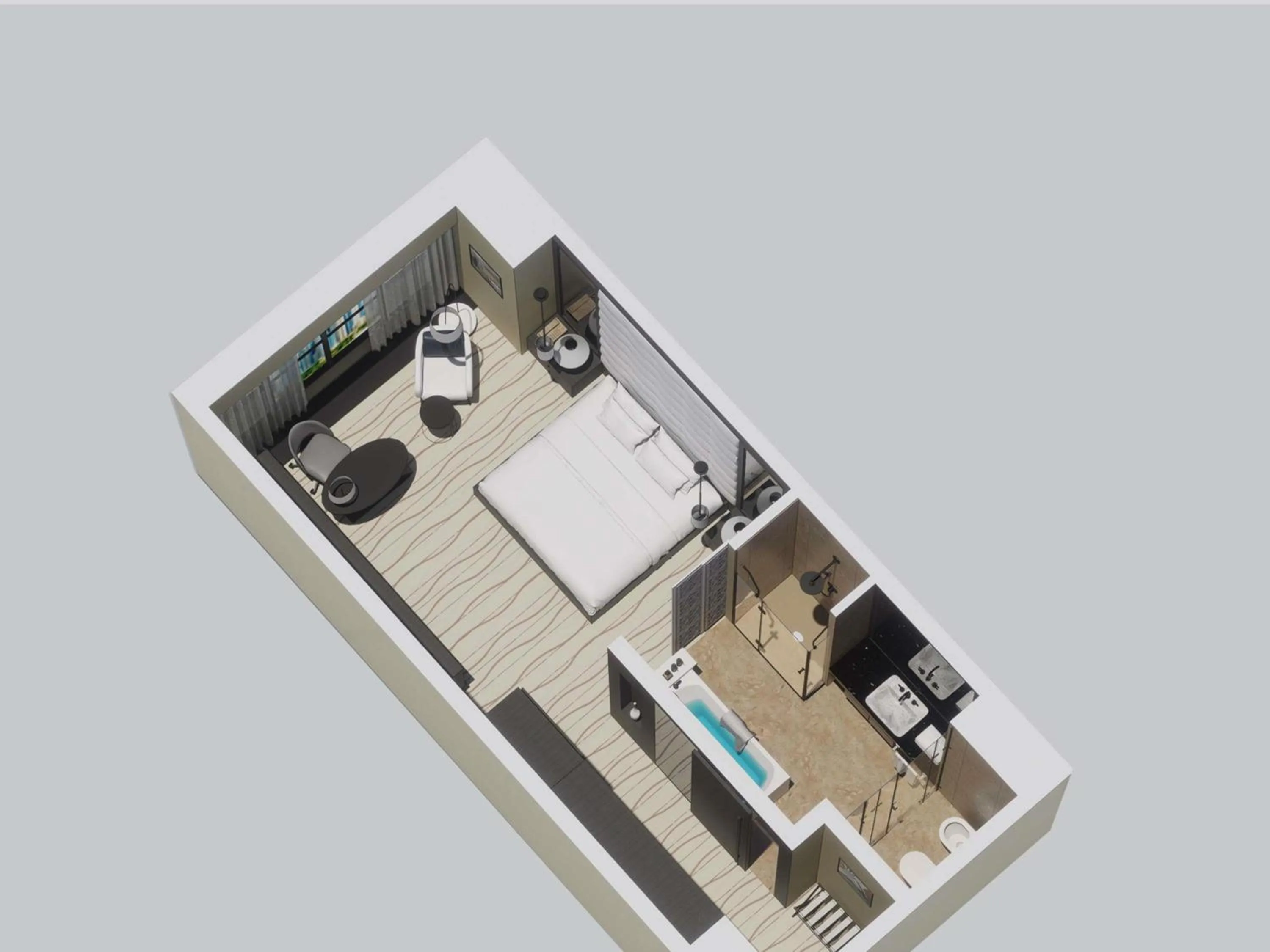 Bedroom in Sofitel Abu Dhabi Corniche