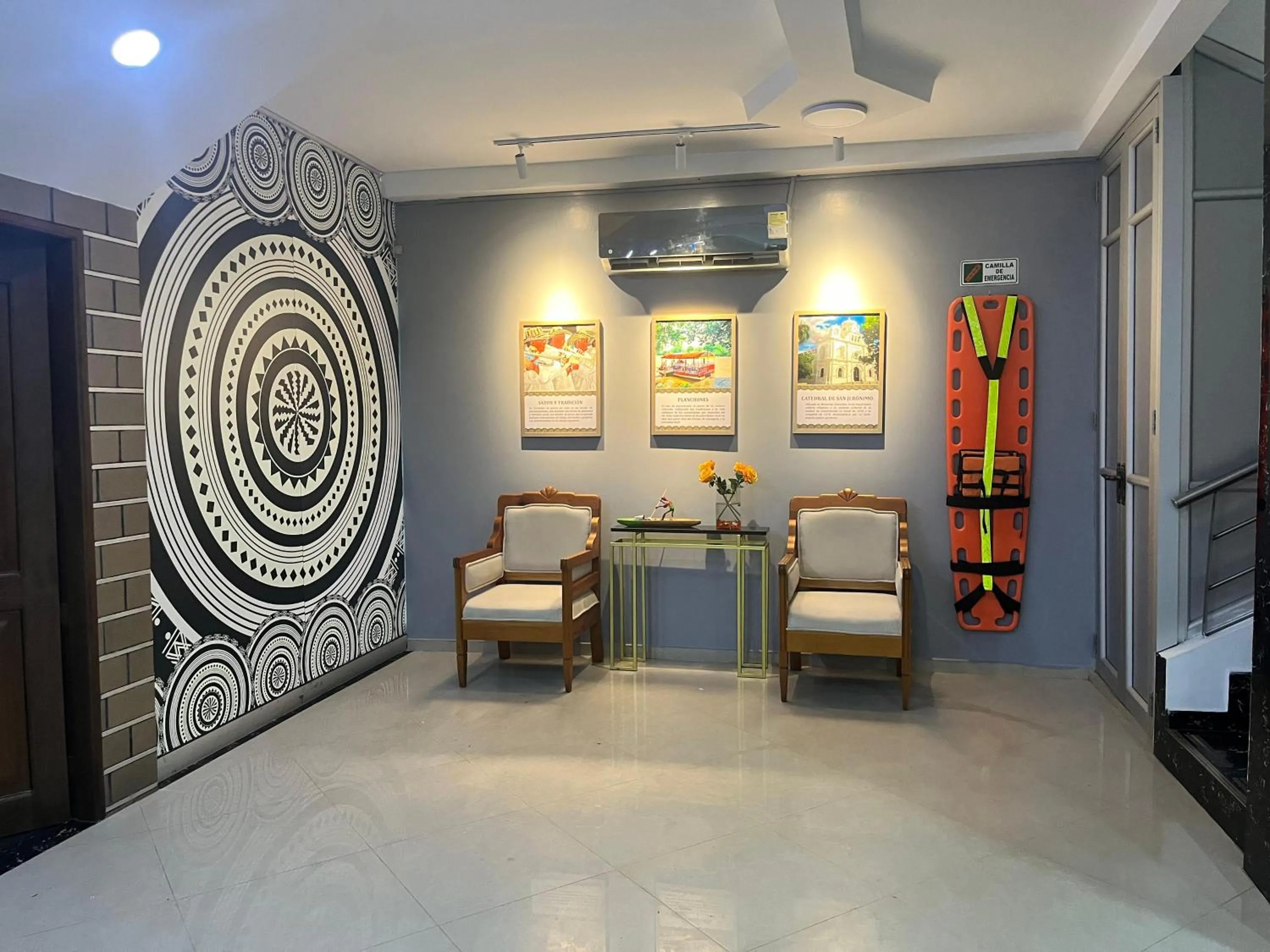 Seating area in Hotel Sabana del Sinu