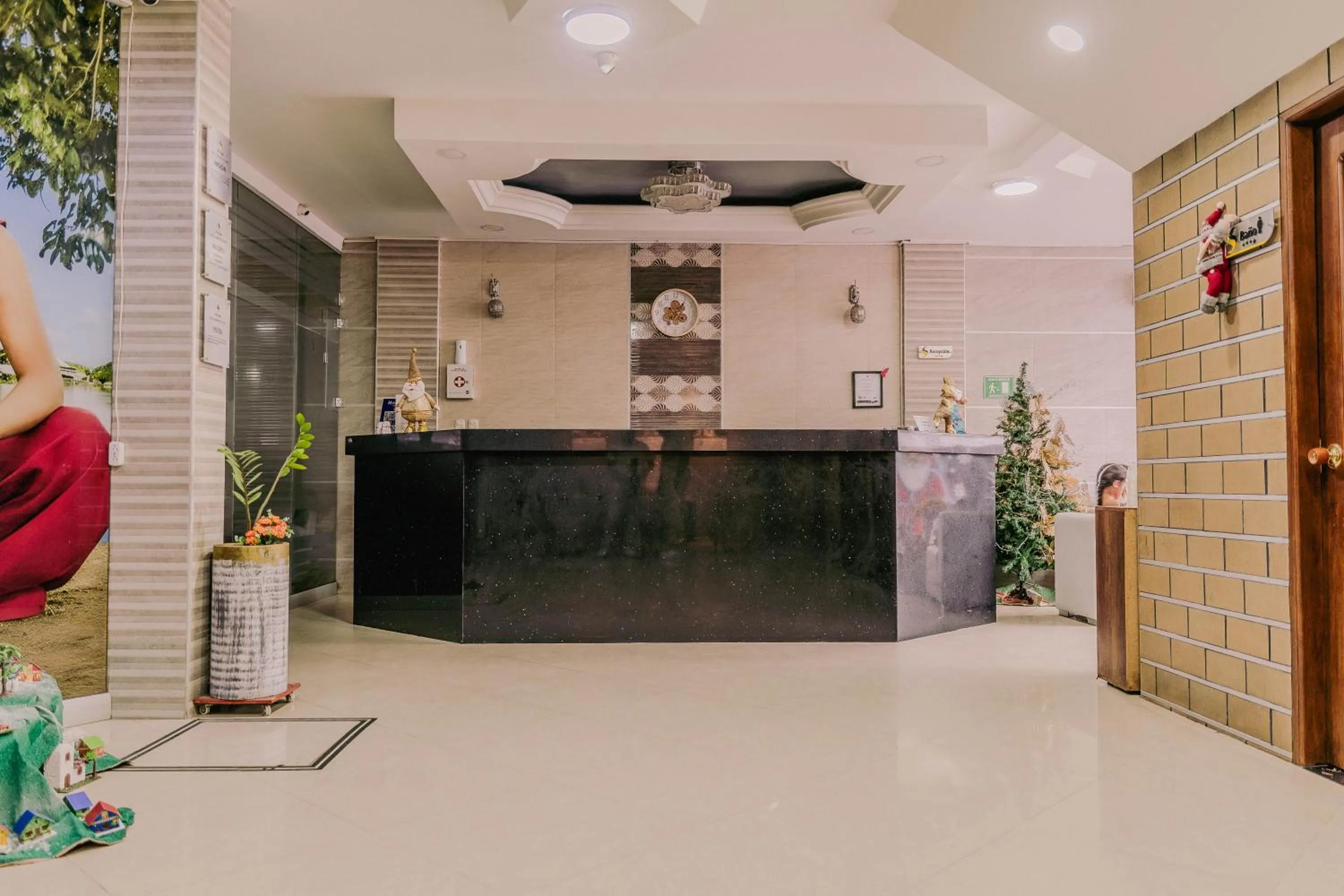 Lobby or reception in Hotel Sabana del Sinu