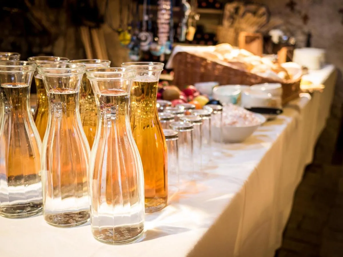 Food and drinks in Burg Plankenstein