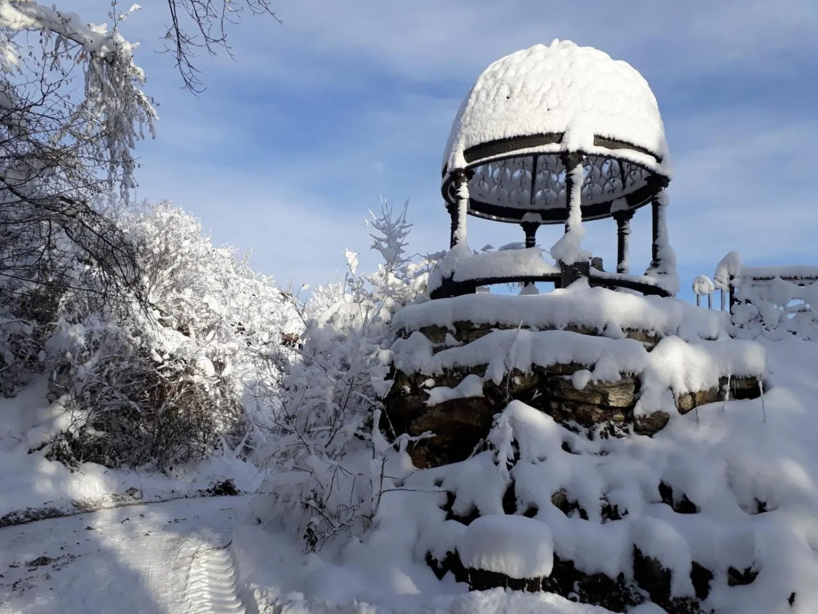 Winter in Burg Plankenstein