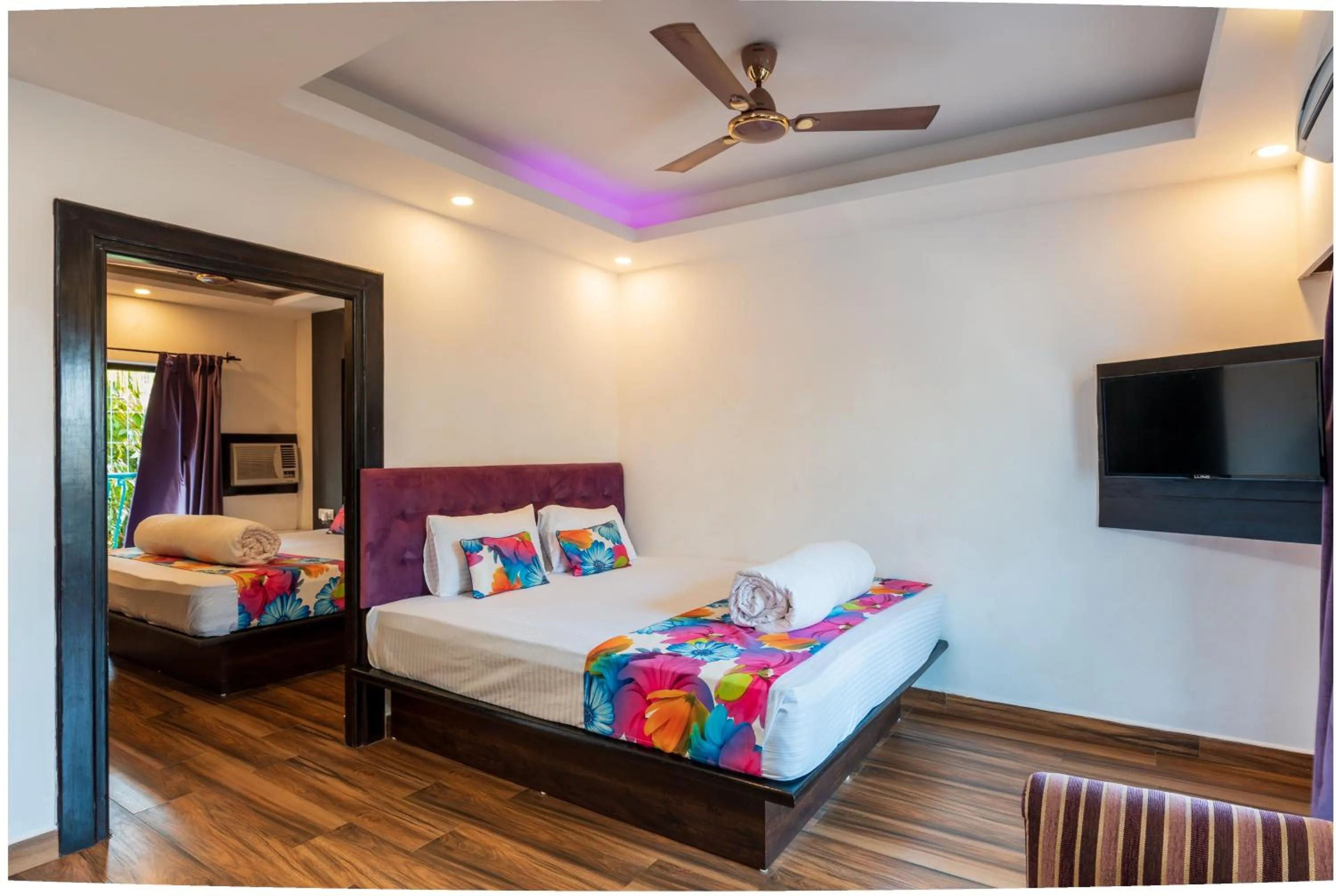 Bed in Lemonmint Svelton Manor