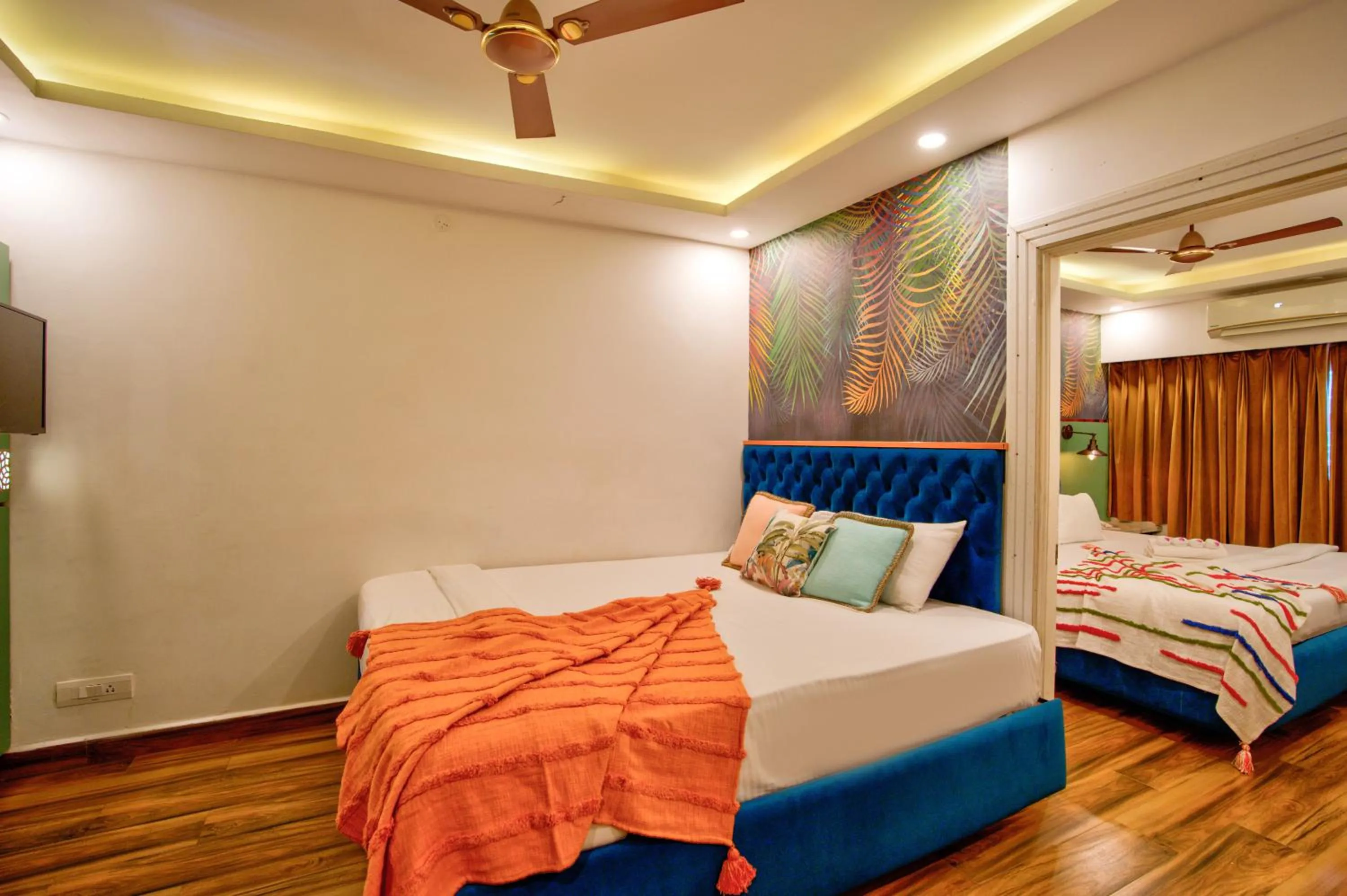 Bed in Lemonmint Svelton Manor