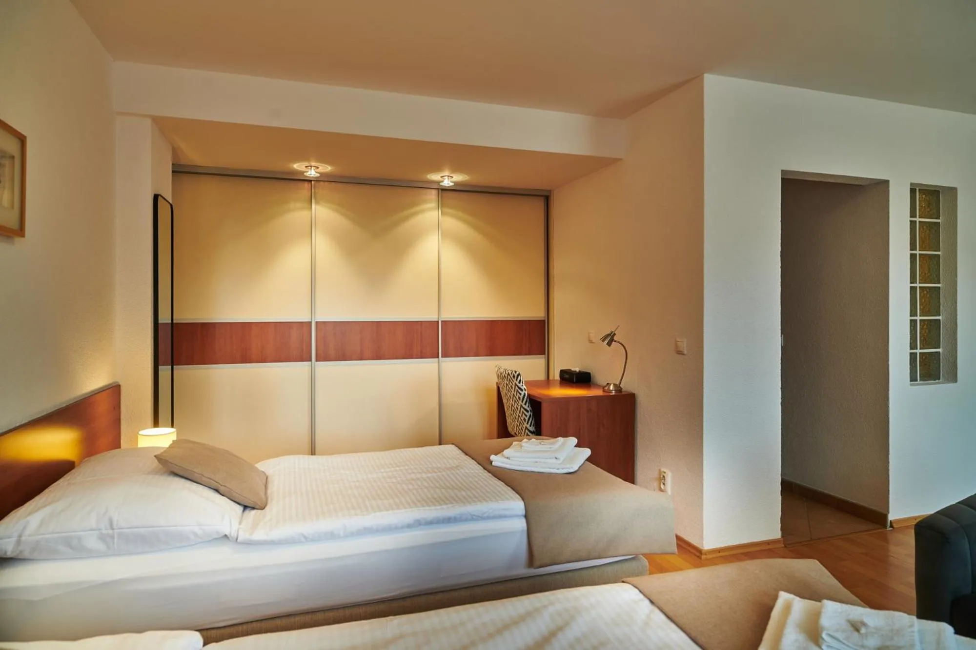 Bed in Urpí­n City Residence