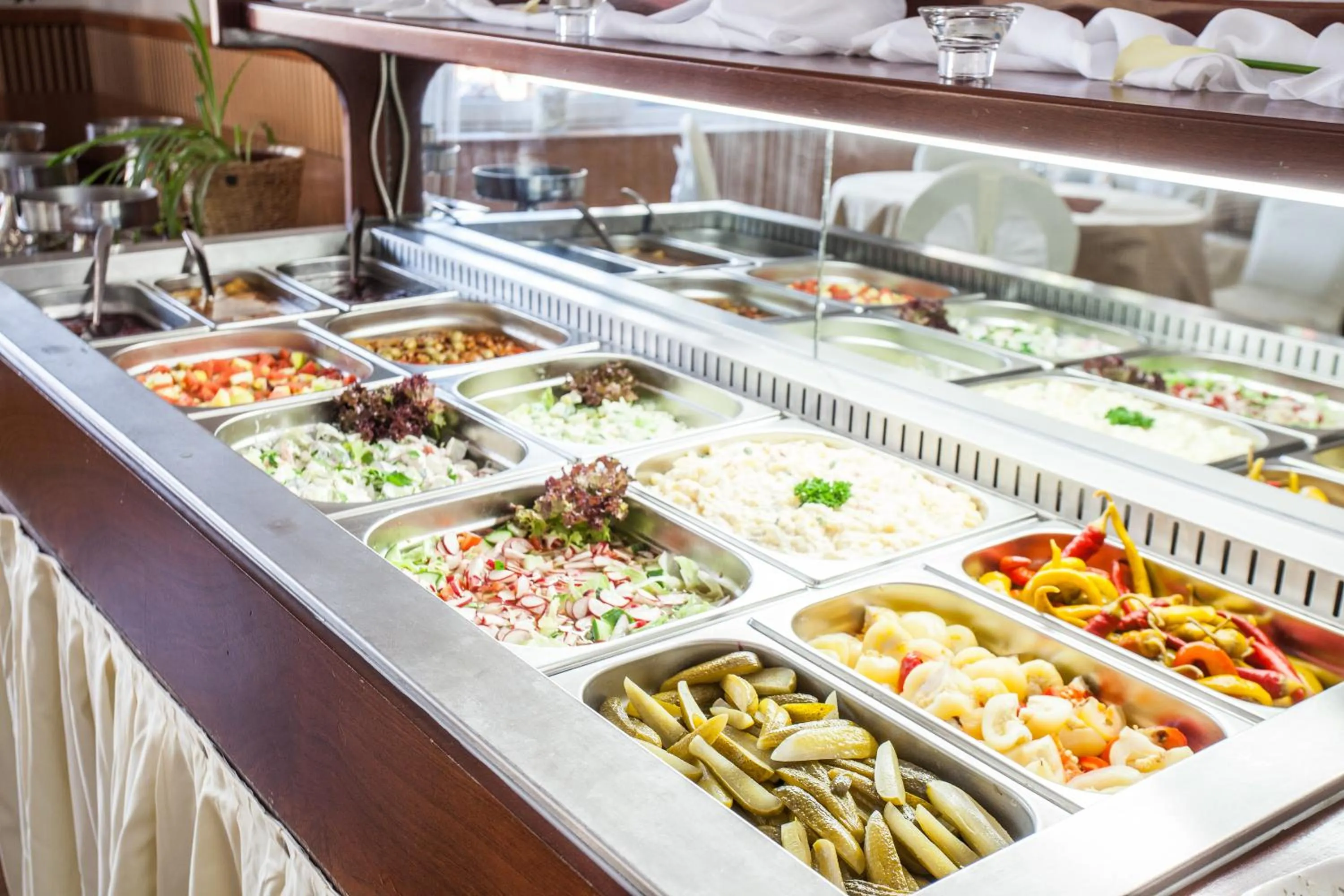 Food close-up in Hotel Sun