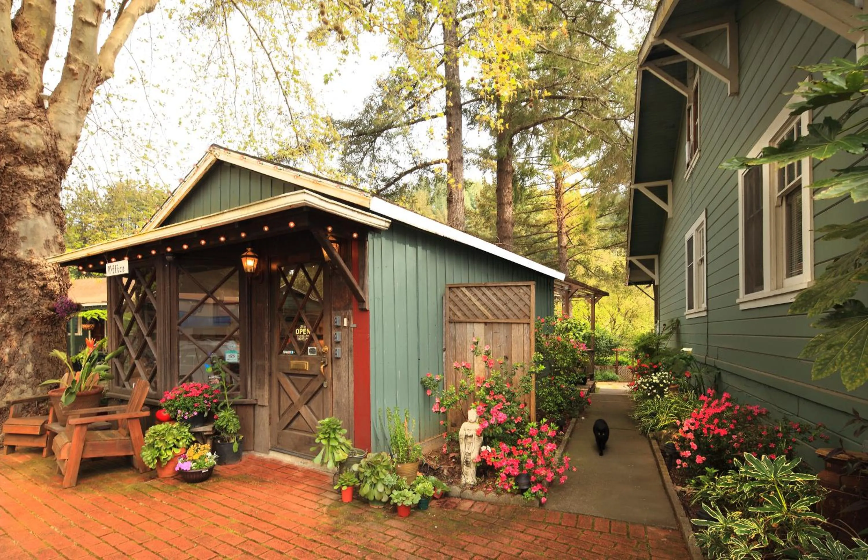 Property building in Inn on the Russian River