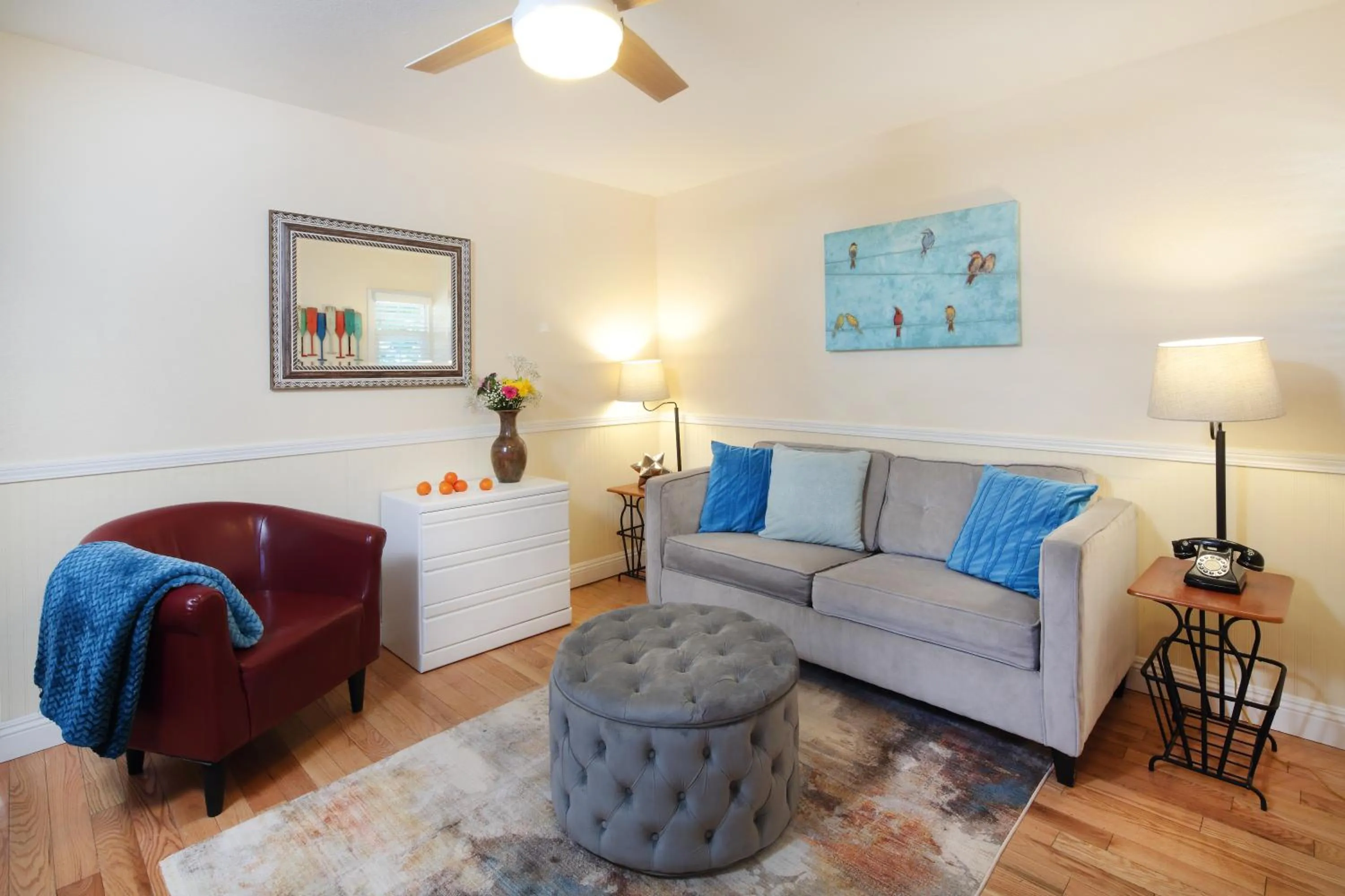 Living room in Inn on the Russian River