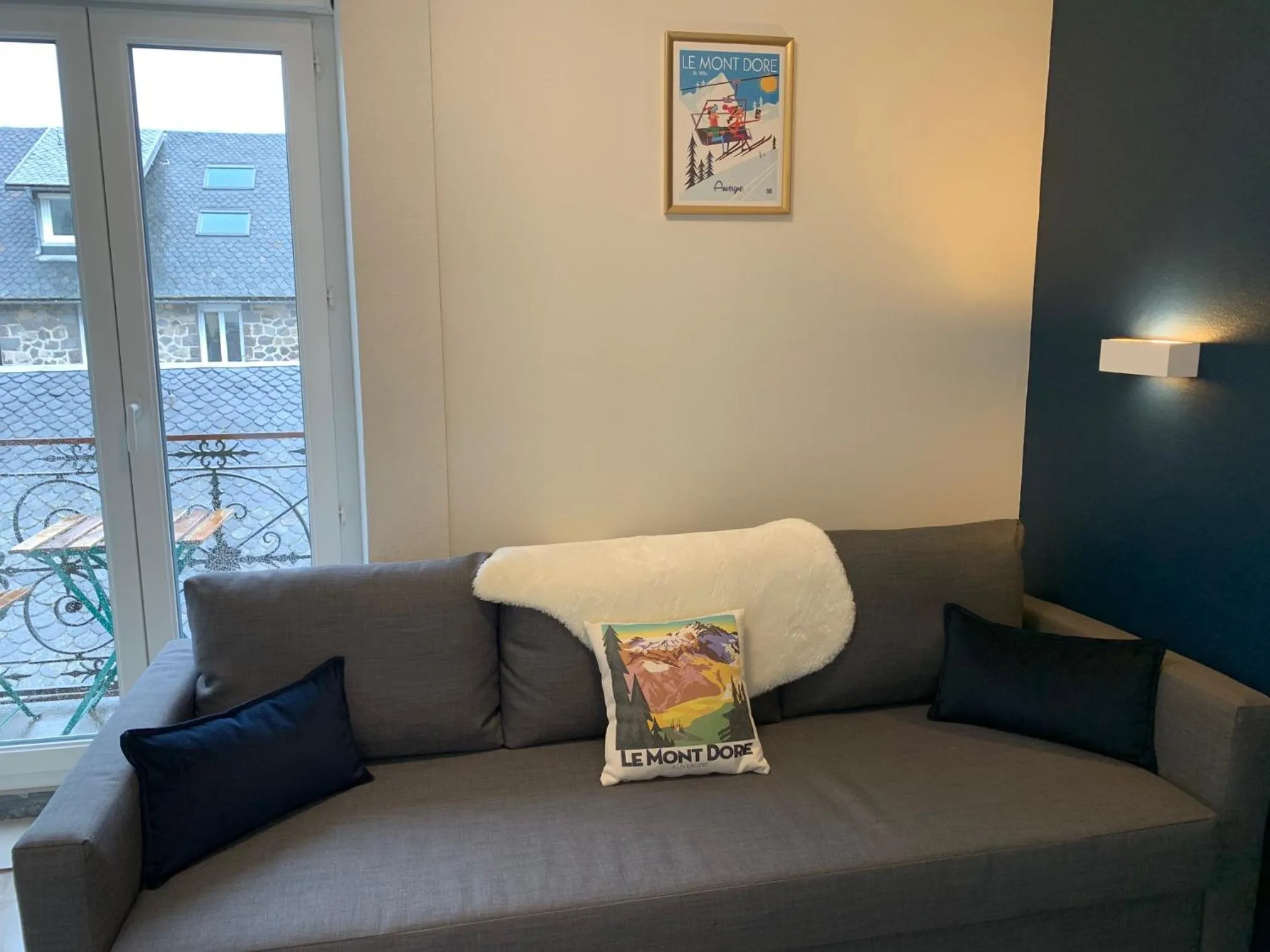 Seating Area in Logis Hôtel le Regis