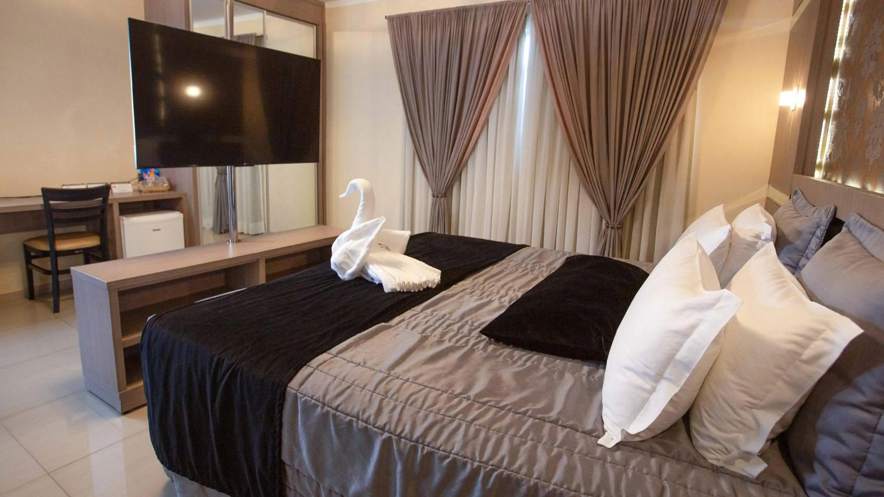 Bed in Pietro Angelo Hotel