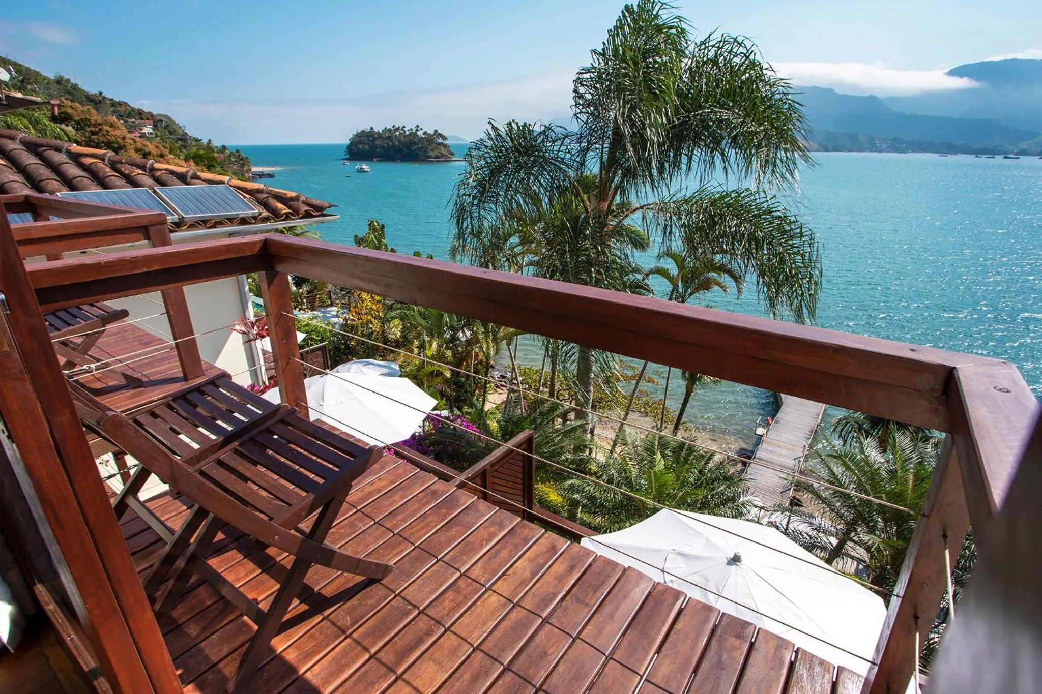 Balcony/Terrace in Barra do Piuva Porto Hotel