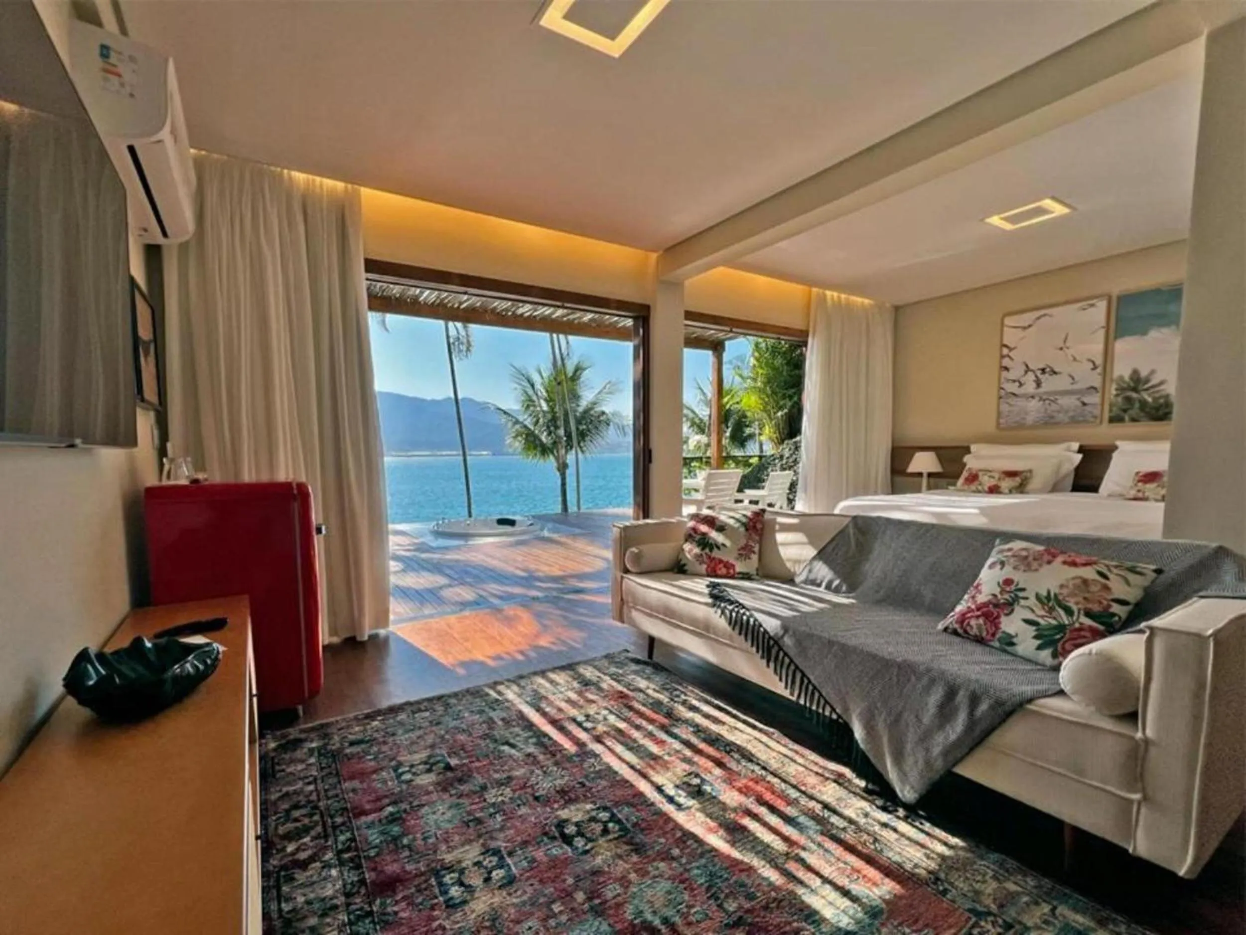 Bedroom, Bed in Barra do Piuva Porto Hotel