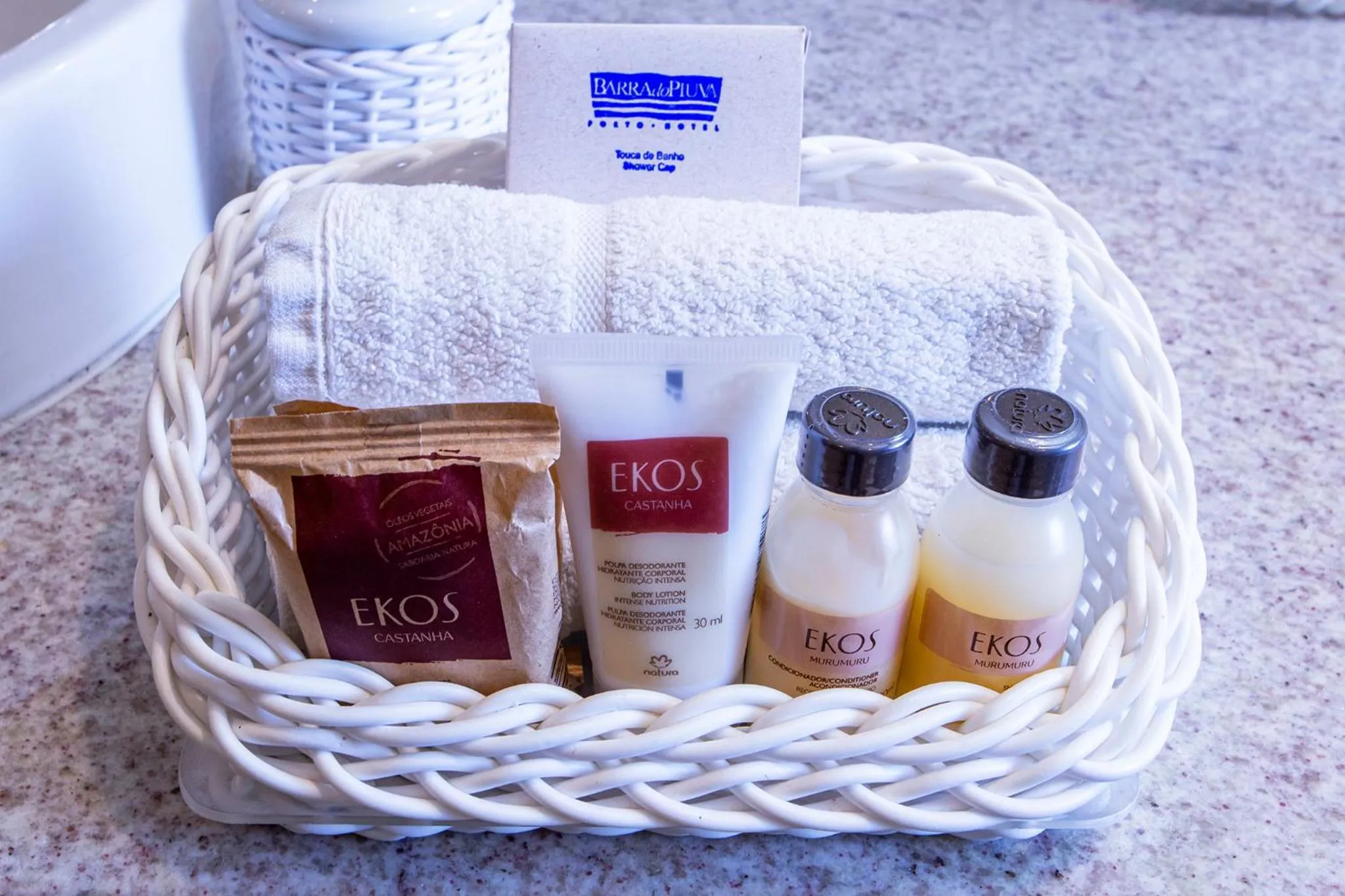 Bathroom in Barra do Piuva Porto Hotel