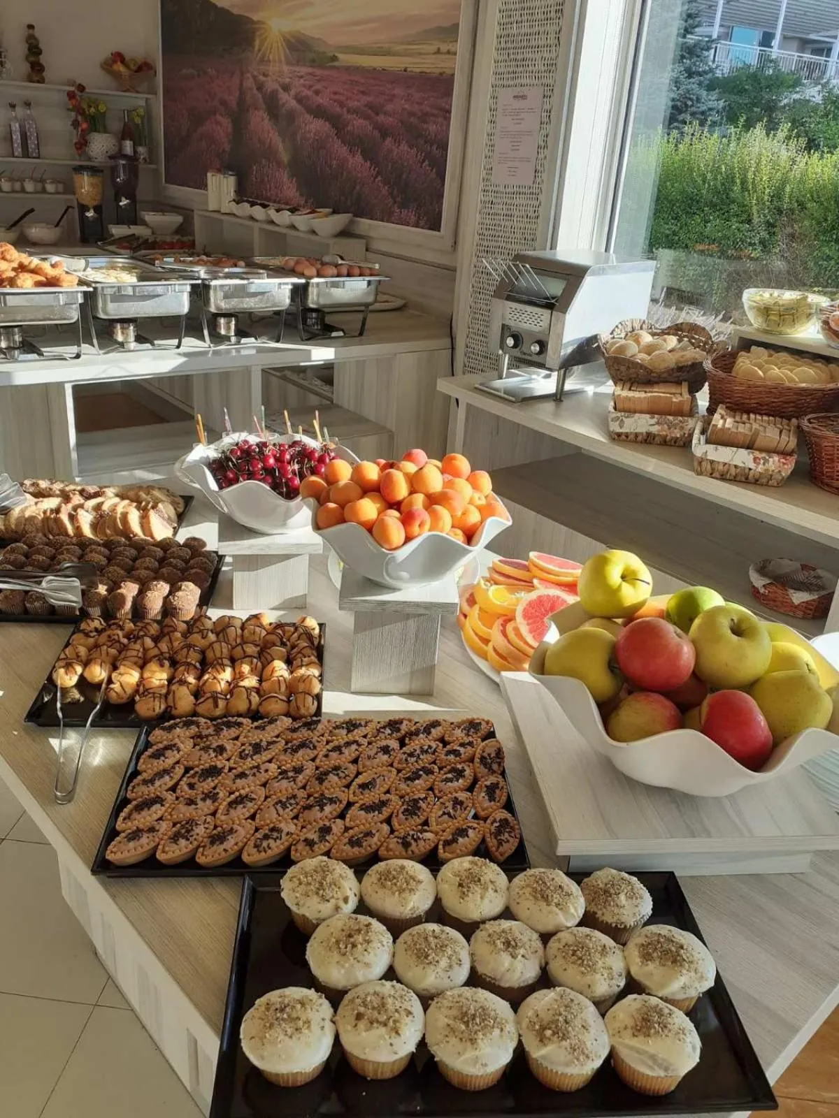 Breakfast in Aphrodite Beach Hotel