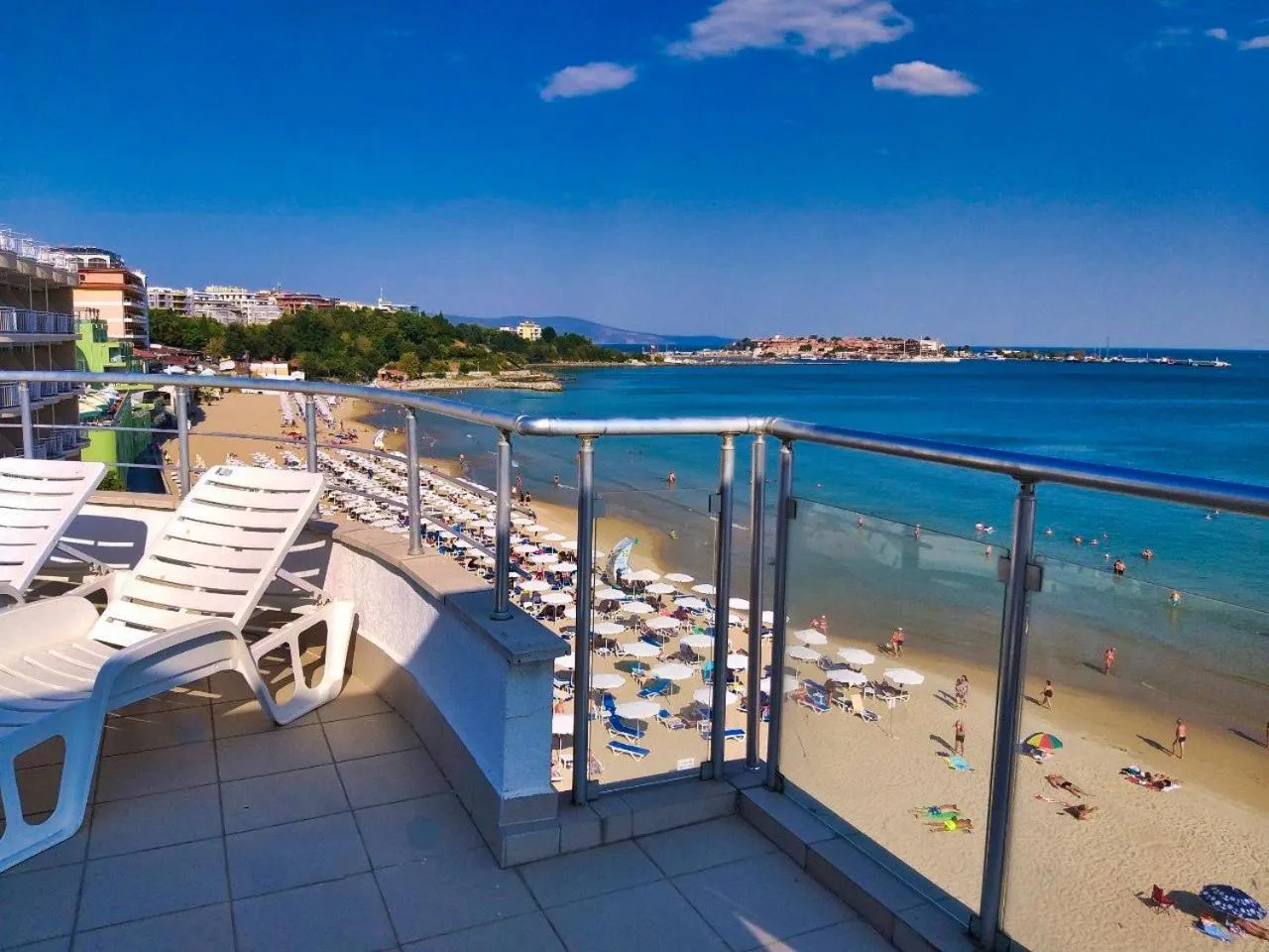 Balcony/Terrace in Aphrodite Beach Hotel