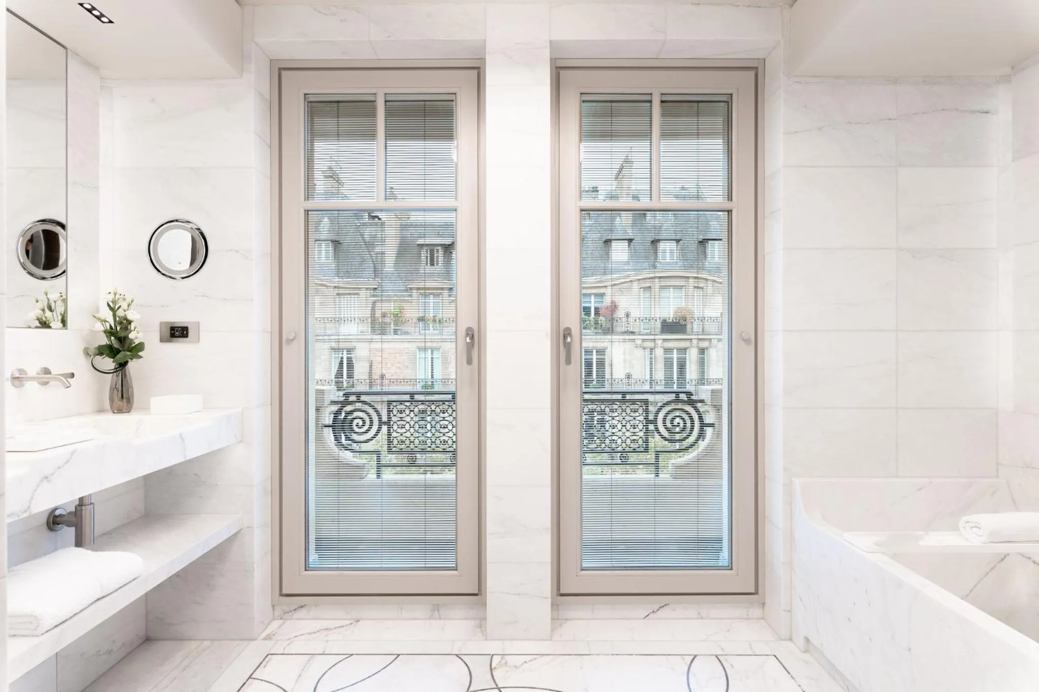Bathroom in Mandarin Oriental Lutetia, Paris