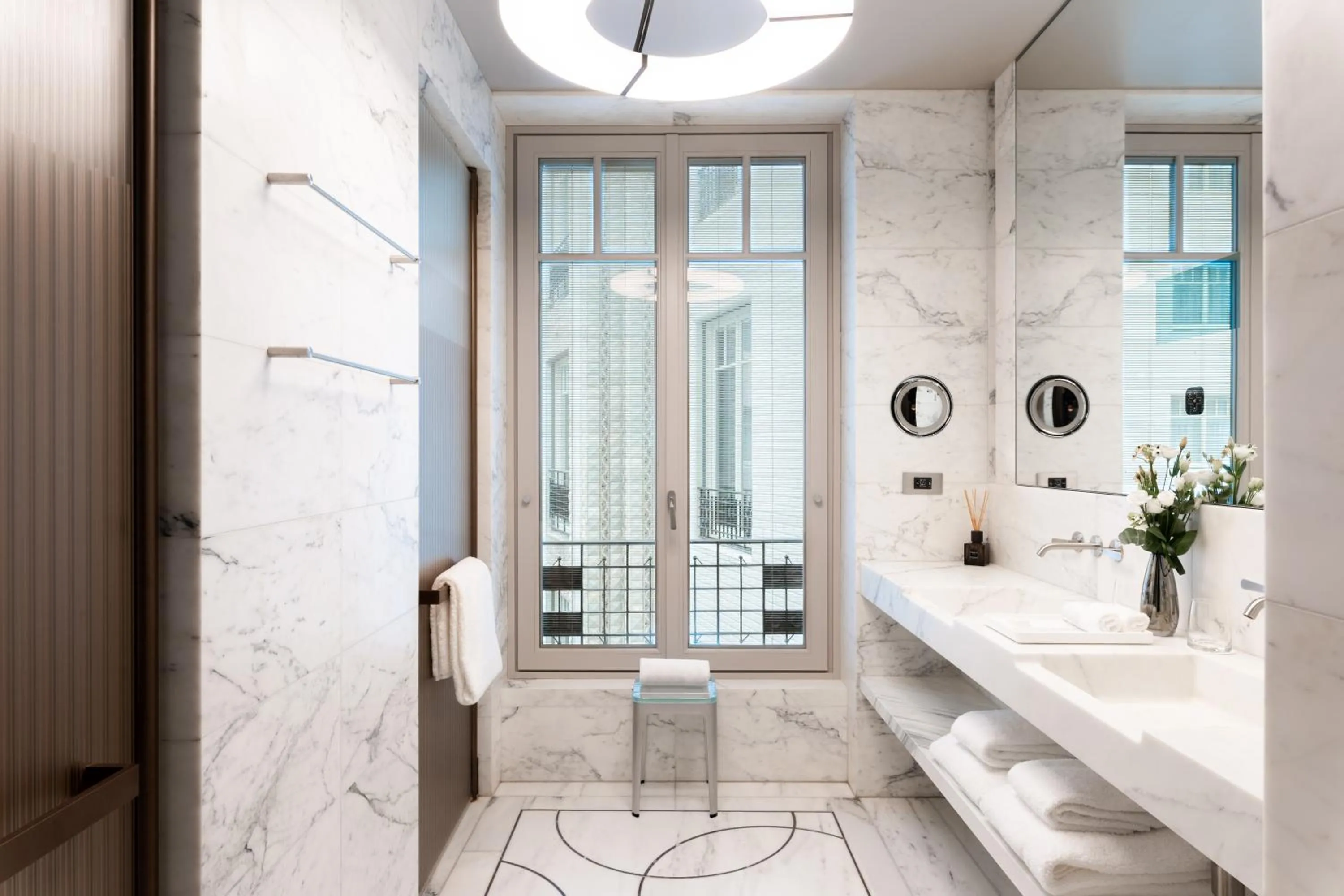 Bathroom in Mandarin Oriental Lutetia, Paris
