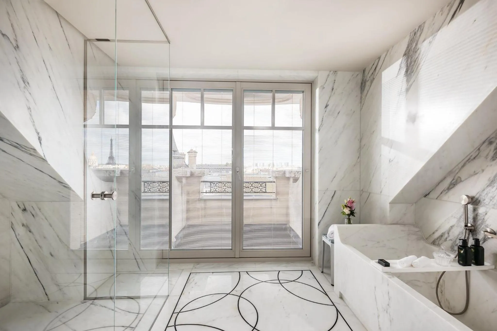 Bathroom in Mandarin Oriental Lutetia, Paris