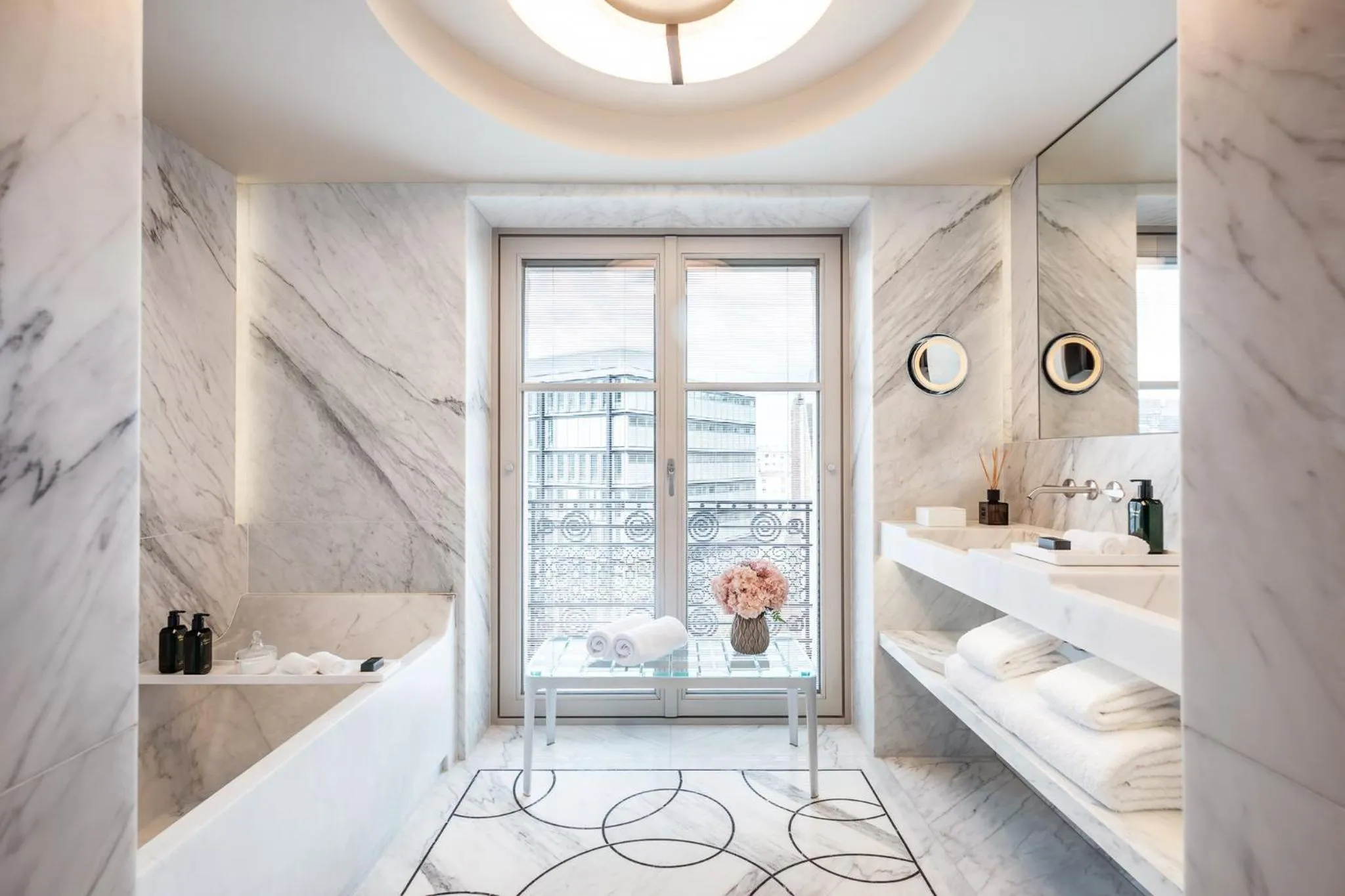 Bathroom in Mandarin Oriental Lutetia, Paris
