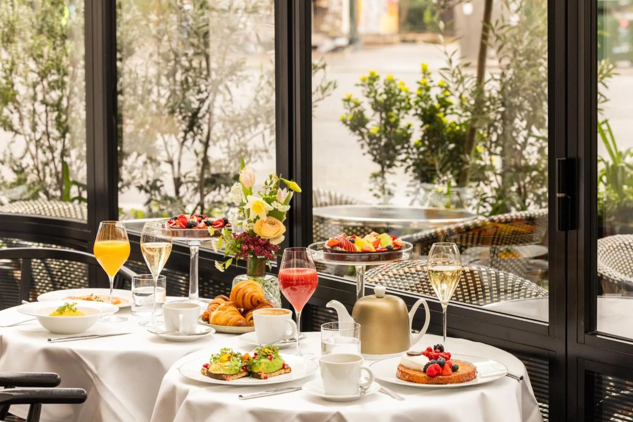 Balcony/Terrace in Mandarin Oriental Lutetia, Paris