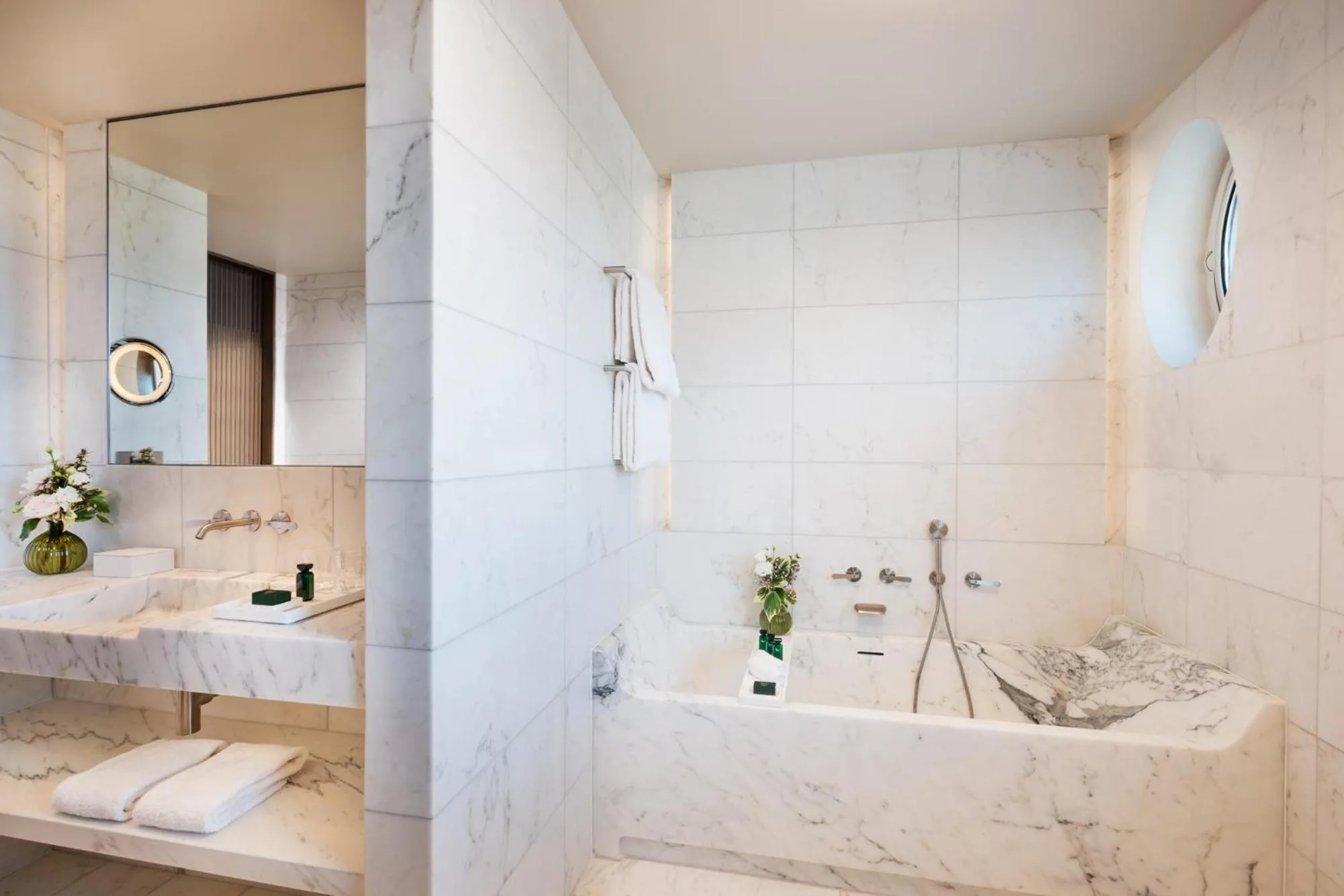 Bathroom in Mandarin Oriental Lutetia, Paris