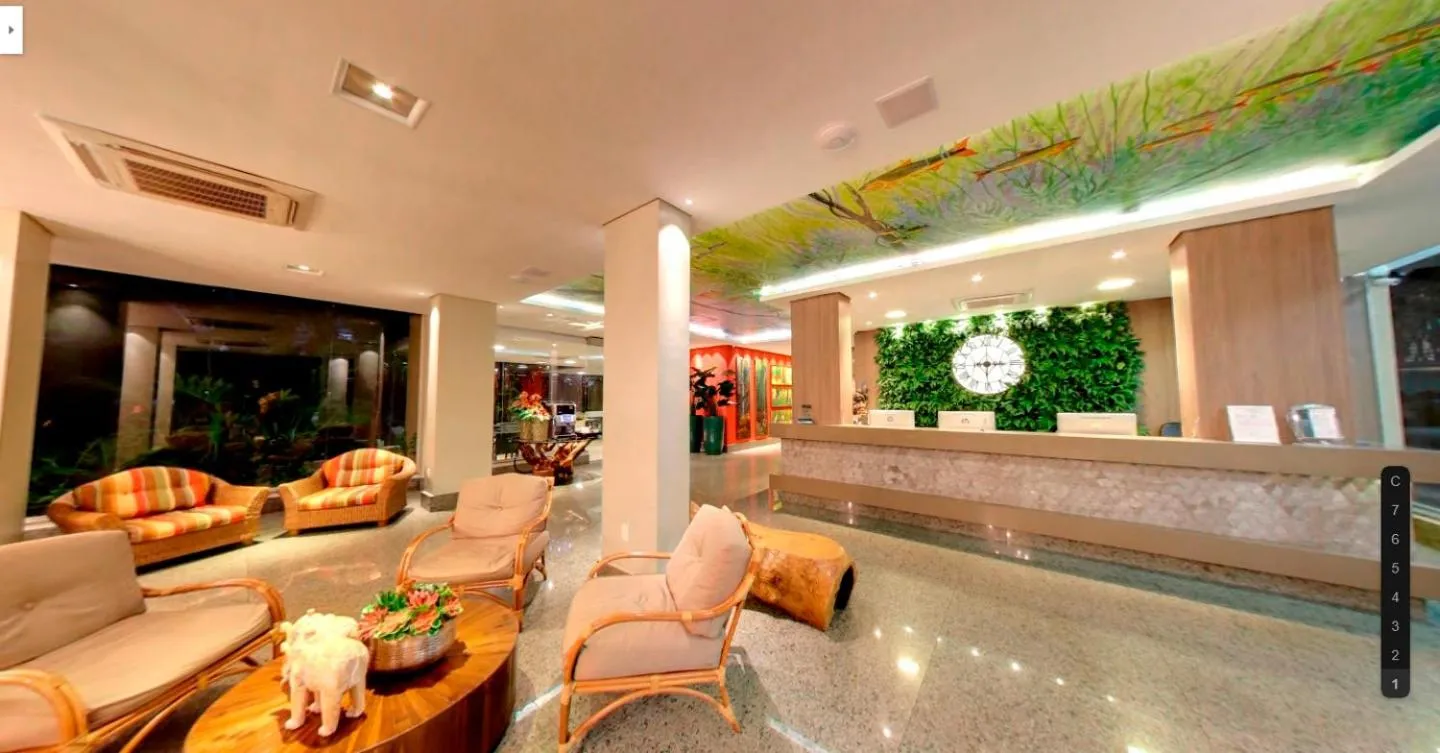 Living room in Amazon Plaza Hotel