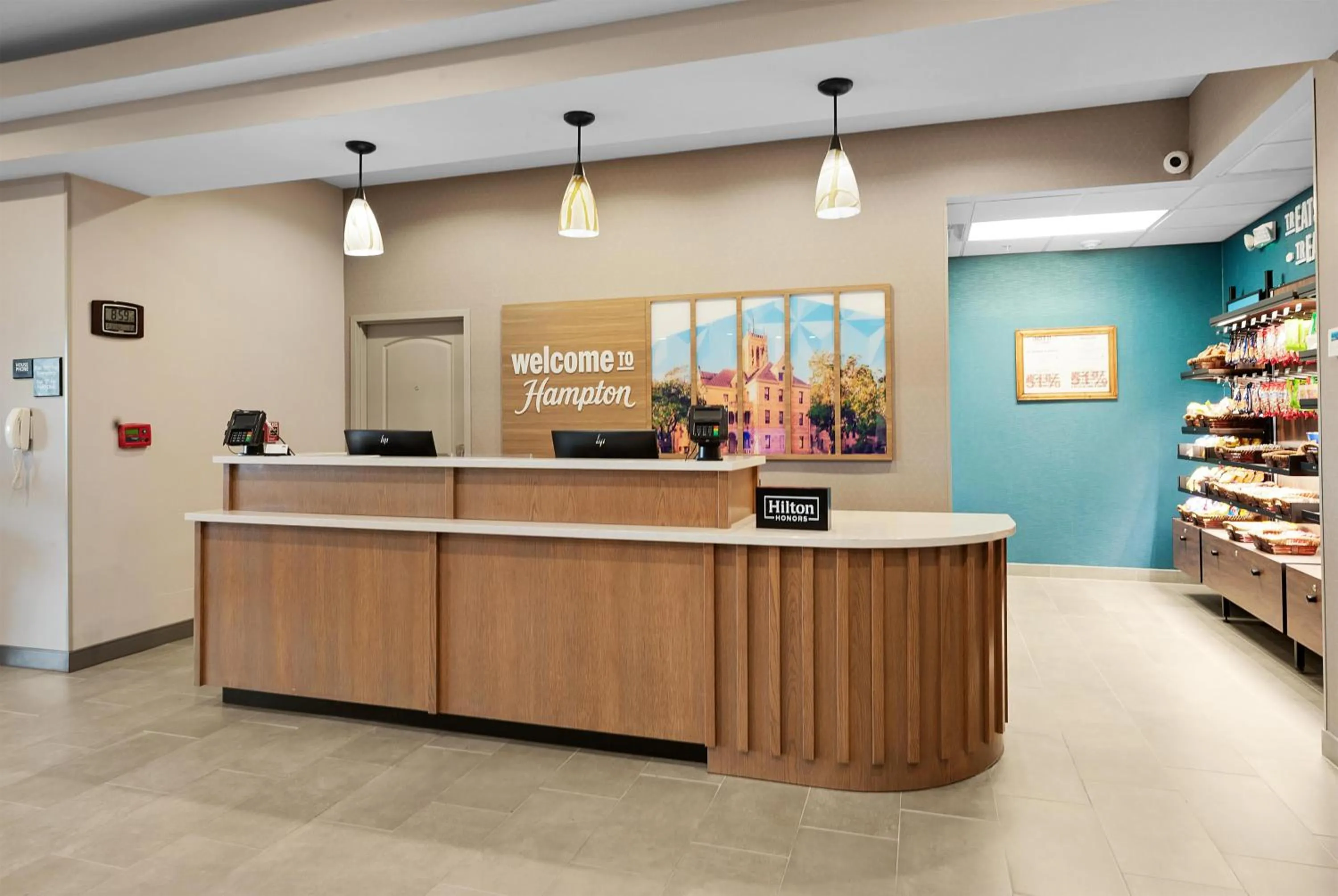 Lobby or reception in Hampton Inn & Suites New Braunfels
