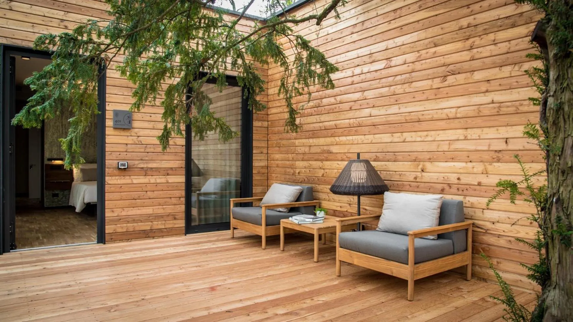 Patio in Terme Preistoriche Resort & Spa