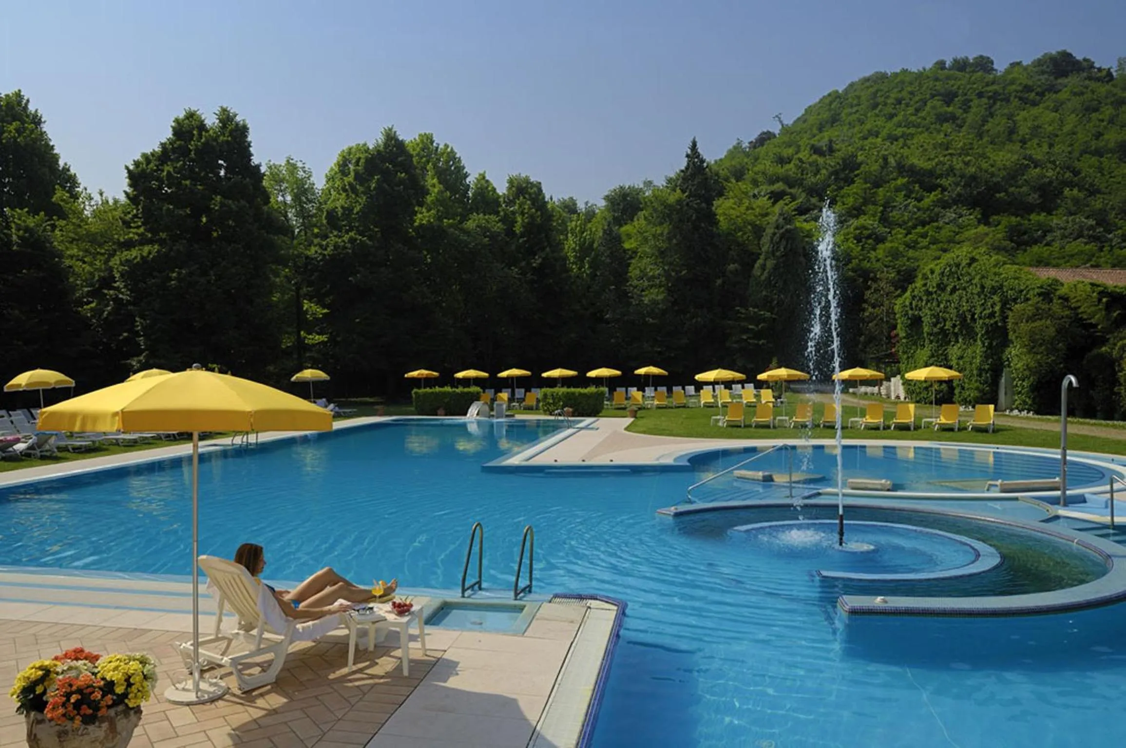 Garden in Terme Preistoriche Resort & Spa