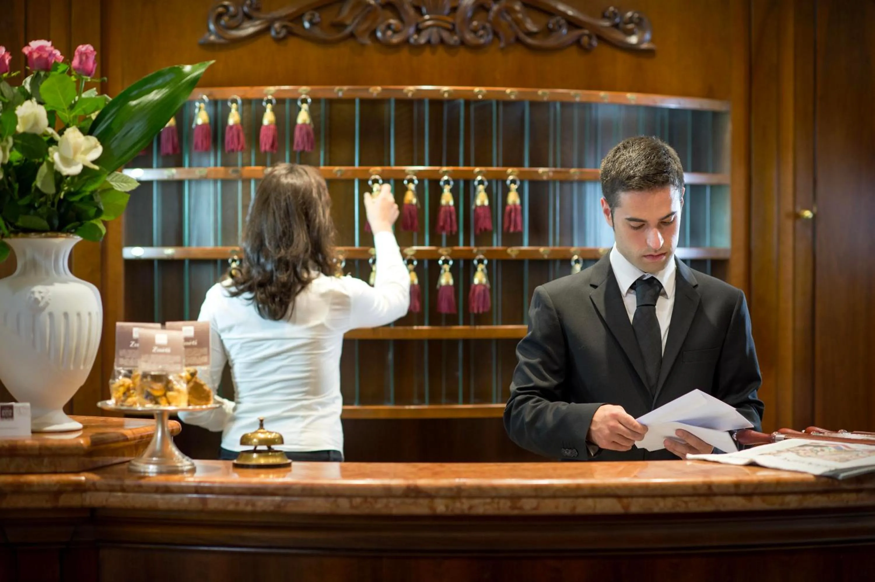 Lobby or reception in Terme Preistoriche Resort & Spa