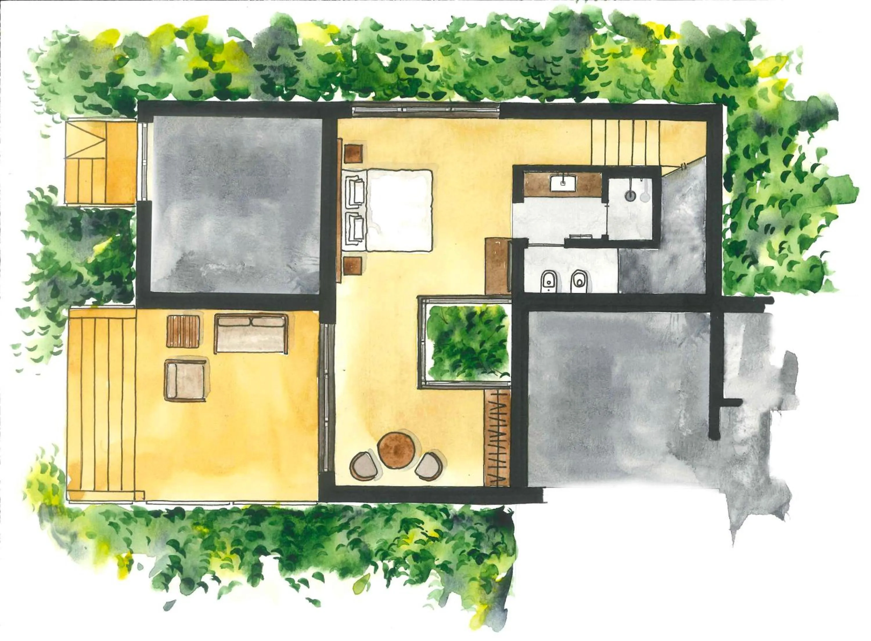 Floor plan in Terme Preistoriche Resort & Spa