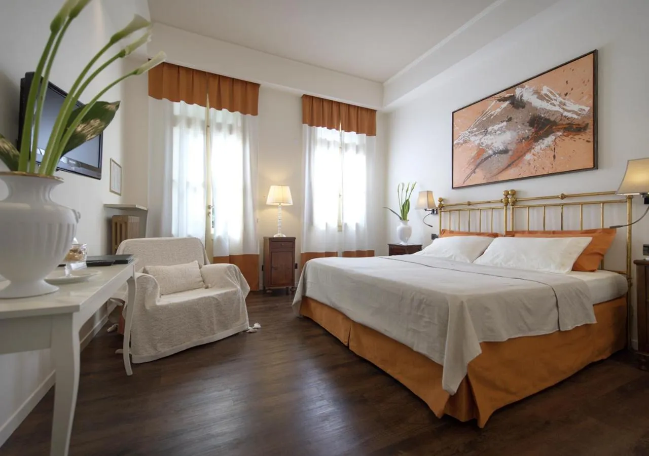 View (from property/room), Bed in Terme Preistoriche Resort & Spa