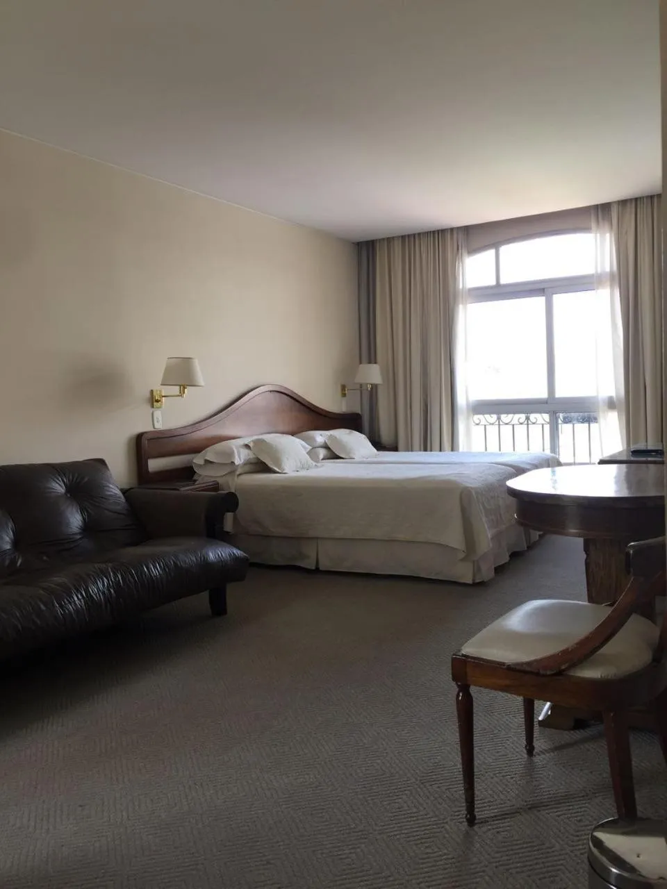 Bed in Hotel Cervantes