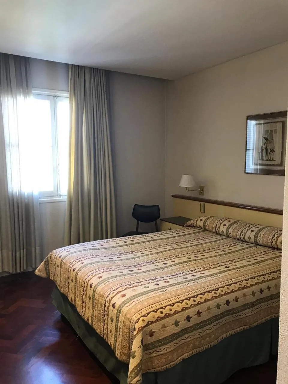 Bed in Hotel Cervantes