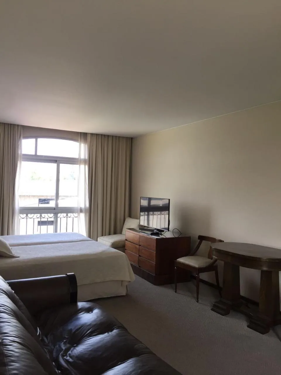 Bed in Hotel Cervantes