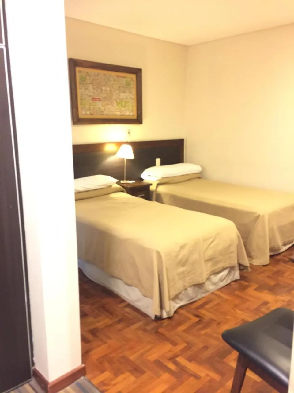 Bed in Hotel Cervantes