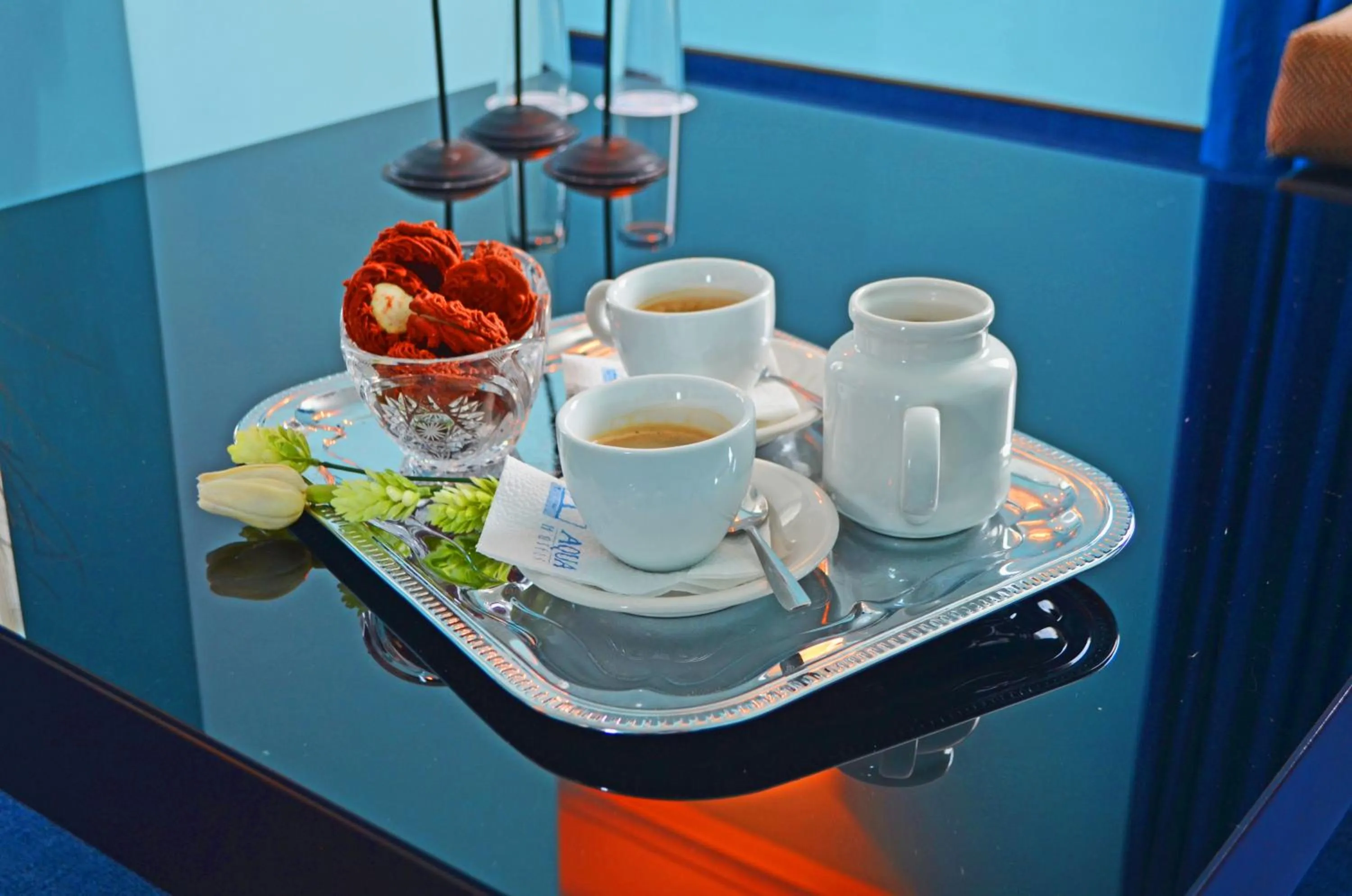 Photo of the whole room in Aqua Hotel