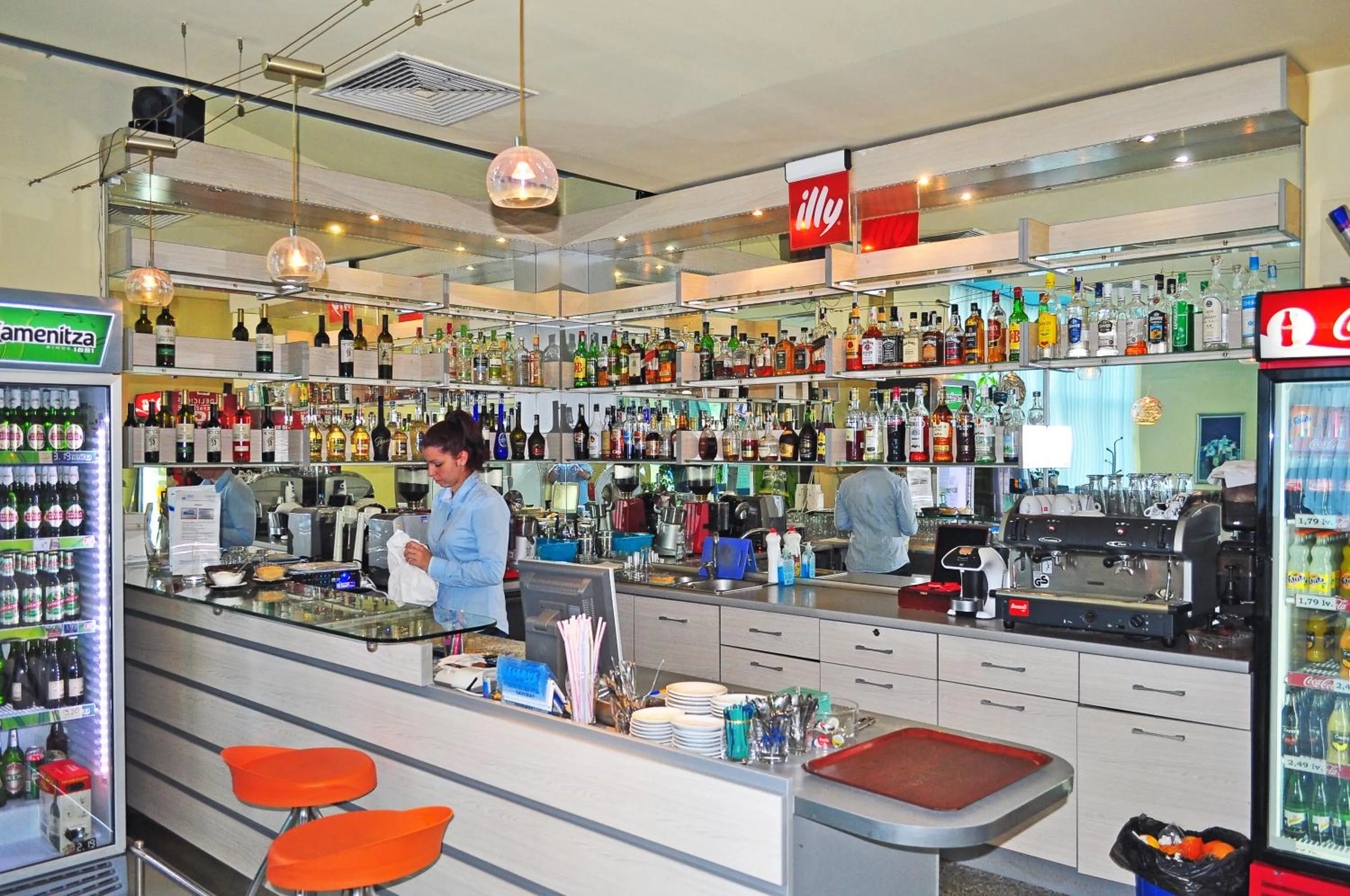 Lounge or bar in Aqua Hotel