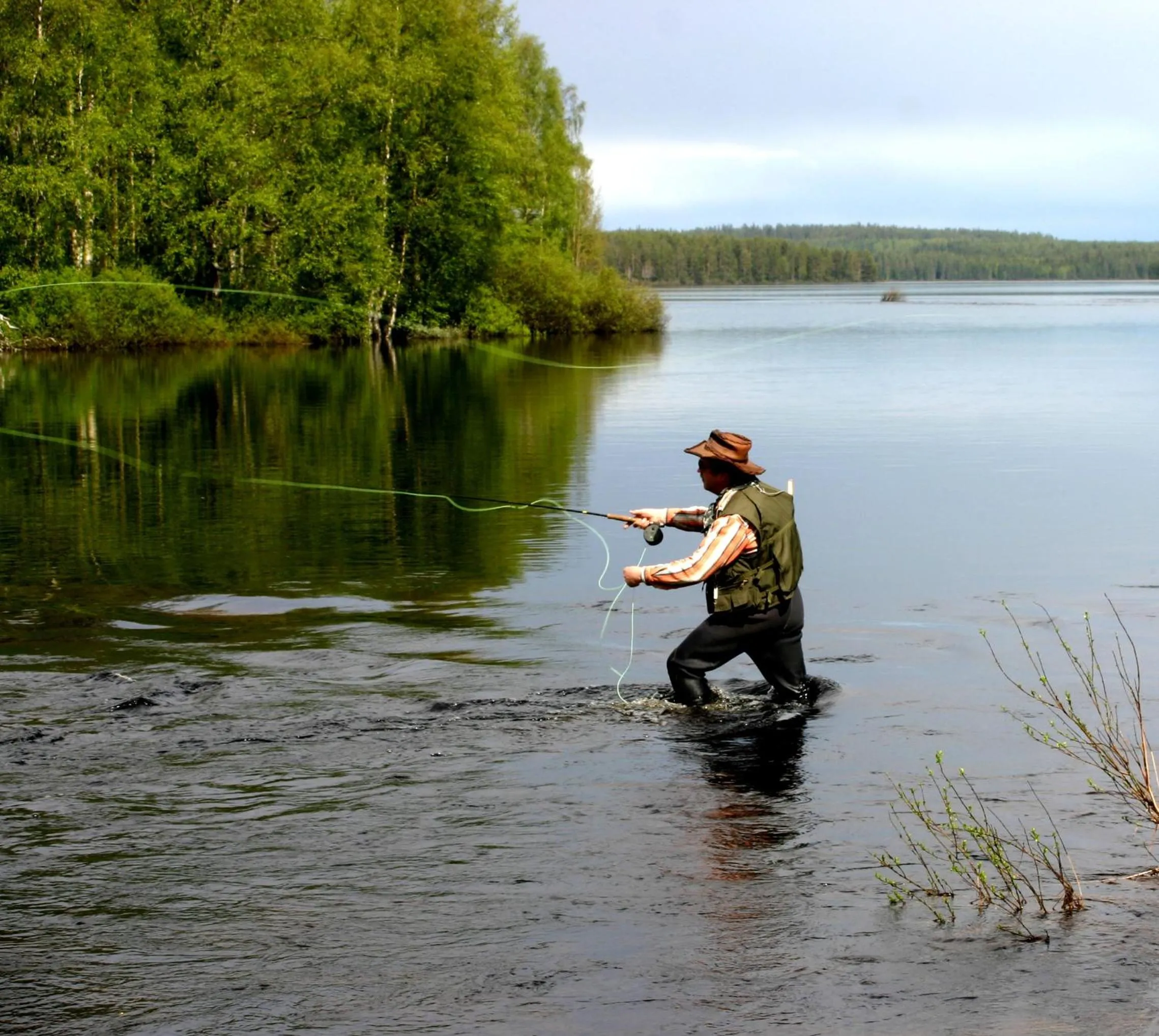 Fishing in Hotelli Kainuu