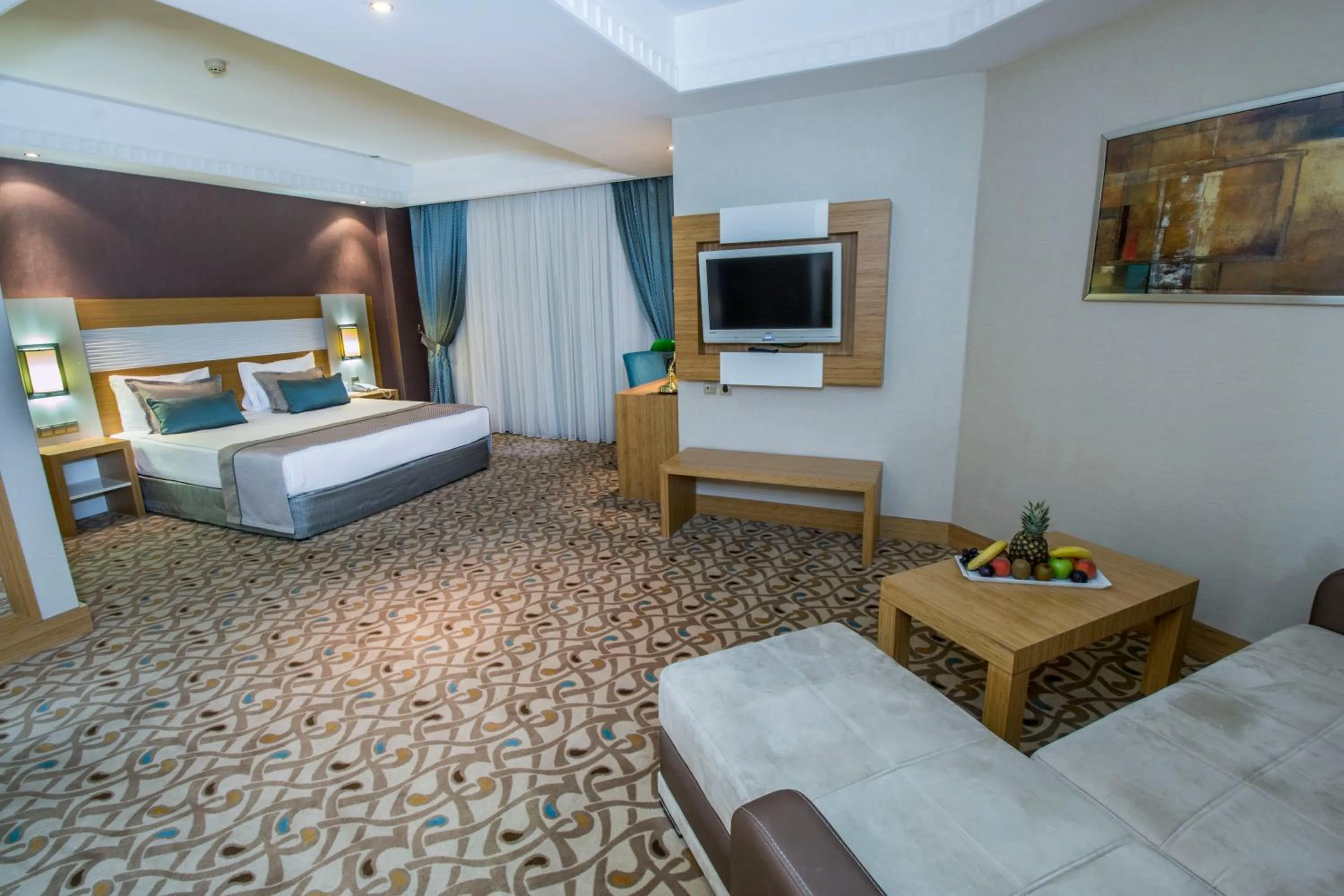 Bed in Korel Thermal Resort