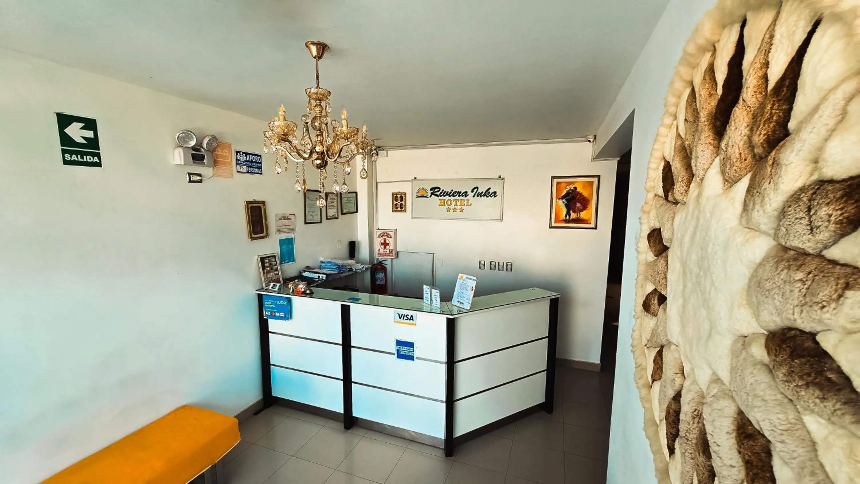 Property building, Bed in Hotel Riviera Inka Paracas